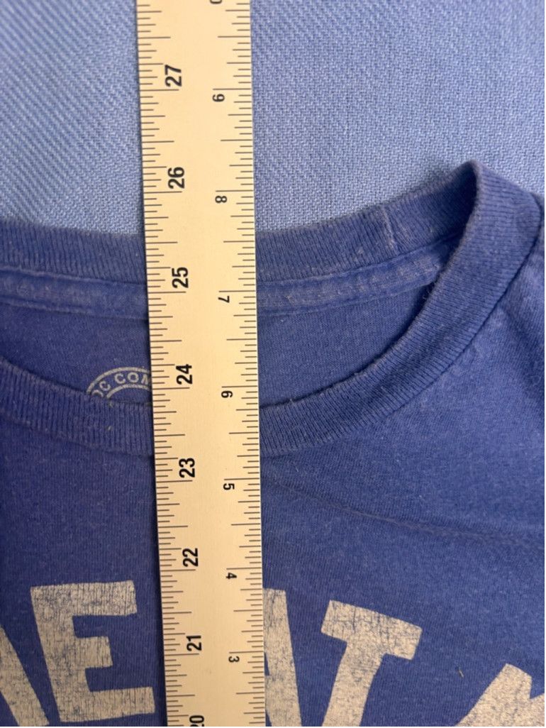 DC Comics Men's DC Comics Superman Graphic T-Shirt Size L Blue Size US L / EU 52-54 / 3 - 8 Thumbnail