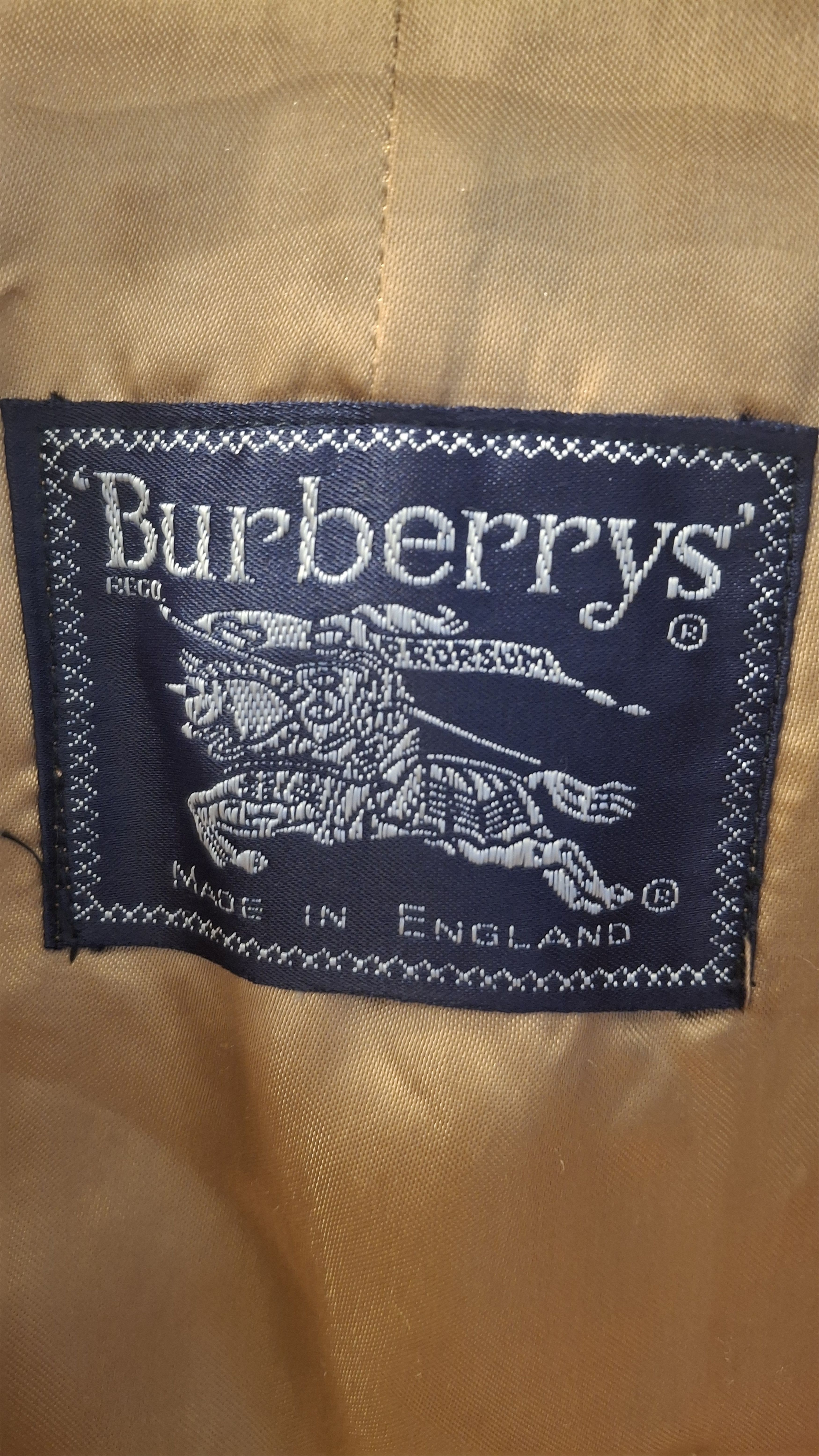 Burberry Vintage Burberrys Nova Check Trench Coat Beige Size US M / EU 48-50 / 2 - 12 Thumbnail