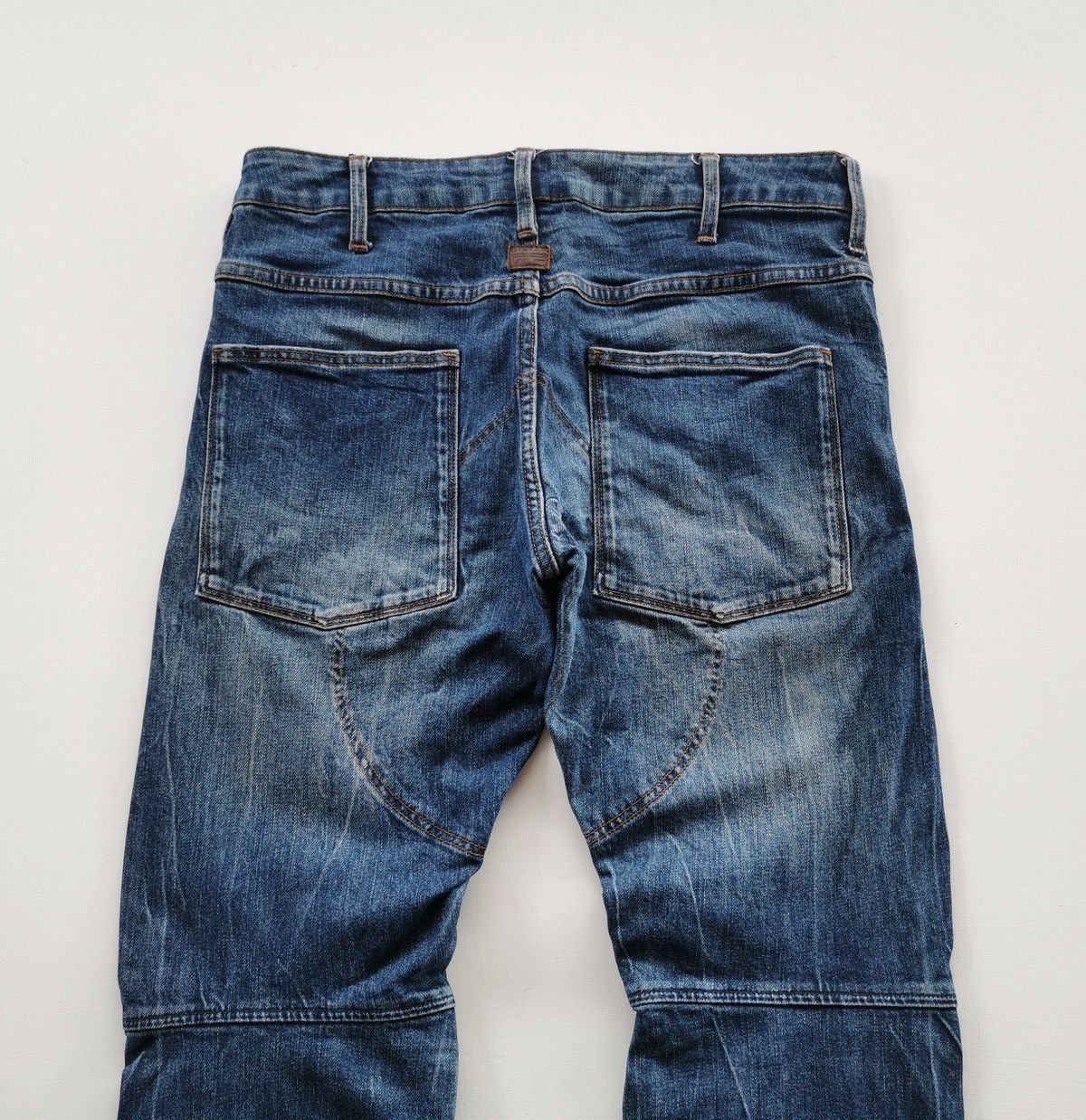 G-Star 3D Slim Patch Knee Denim Jeans Size US 30 / EU 46 - 5 Thumbnail