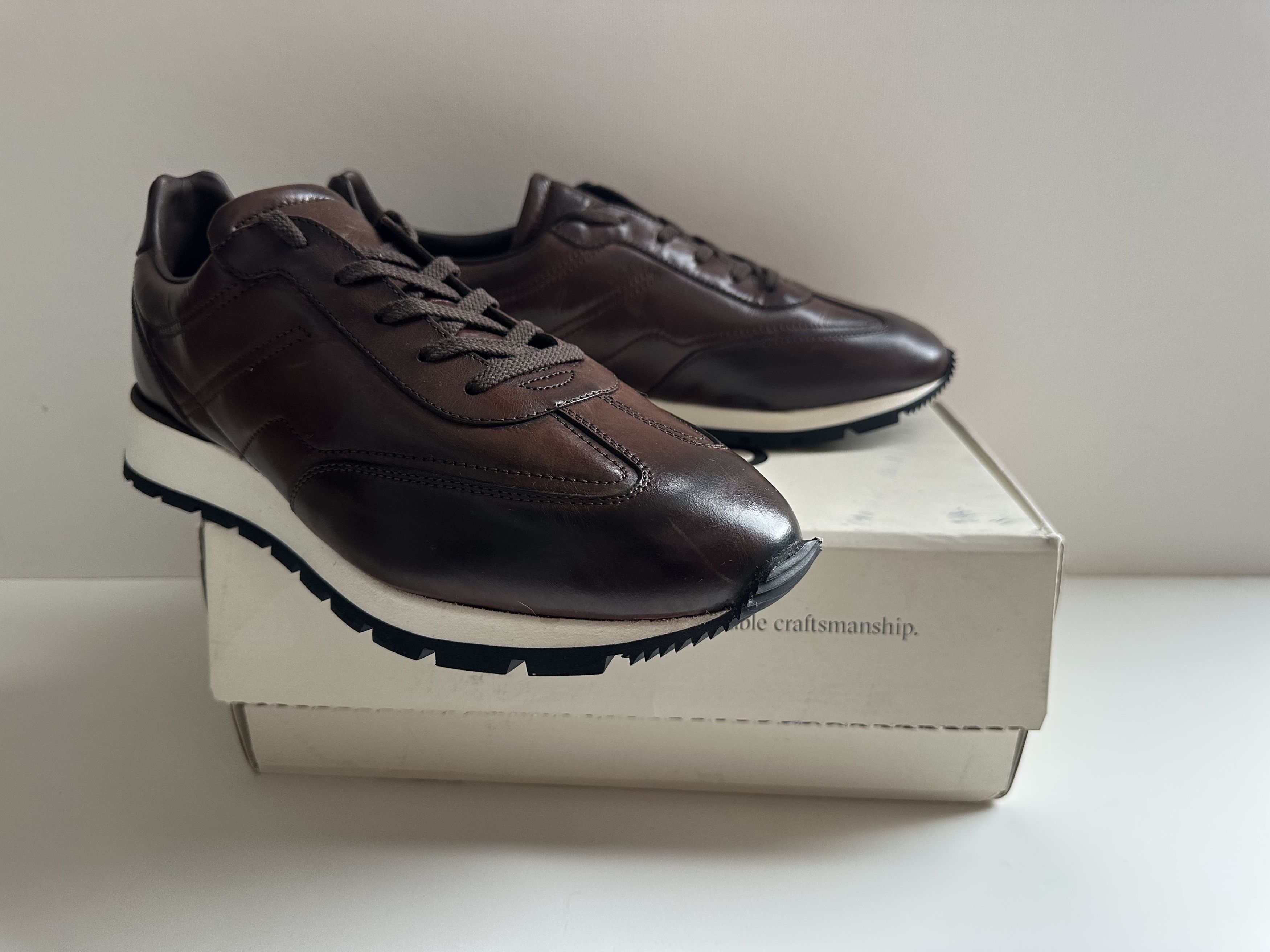 Koio Koio Retro Runners - Mocha - Size 47/US 14 (NIB) Size US 14 / EU 47 - 2 Thumbnail