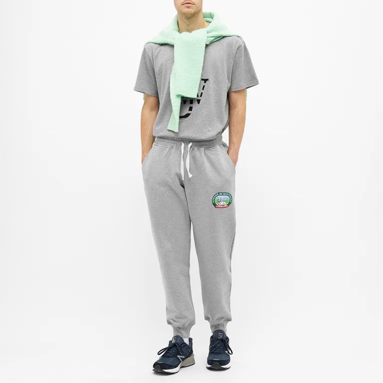 Casablanca Grey Embroidered Voyage En Montagne Logo Sweatpants Size US 28 / EU 44 - 5 Thumbnail