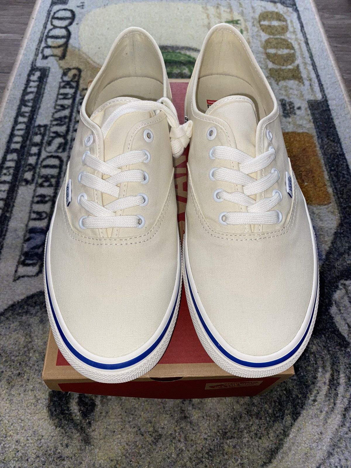 Palace Vans Skate Authentic Classic White