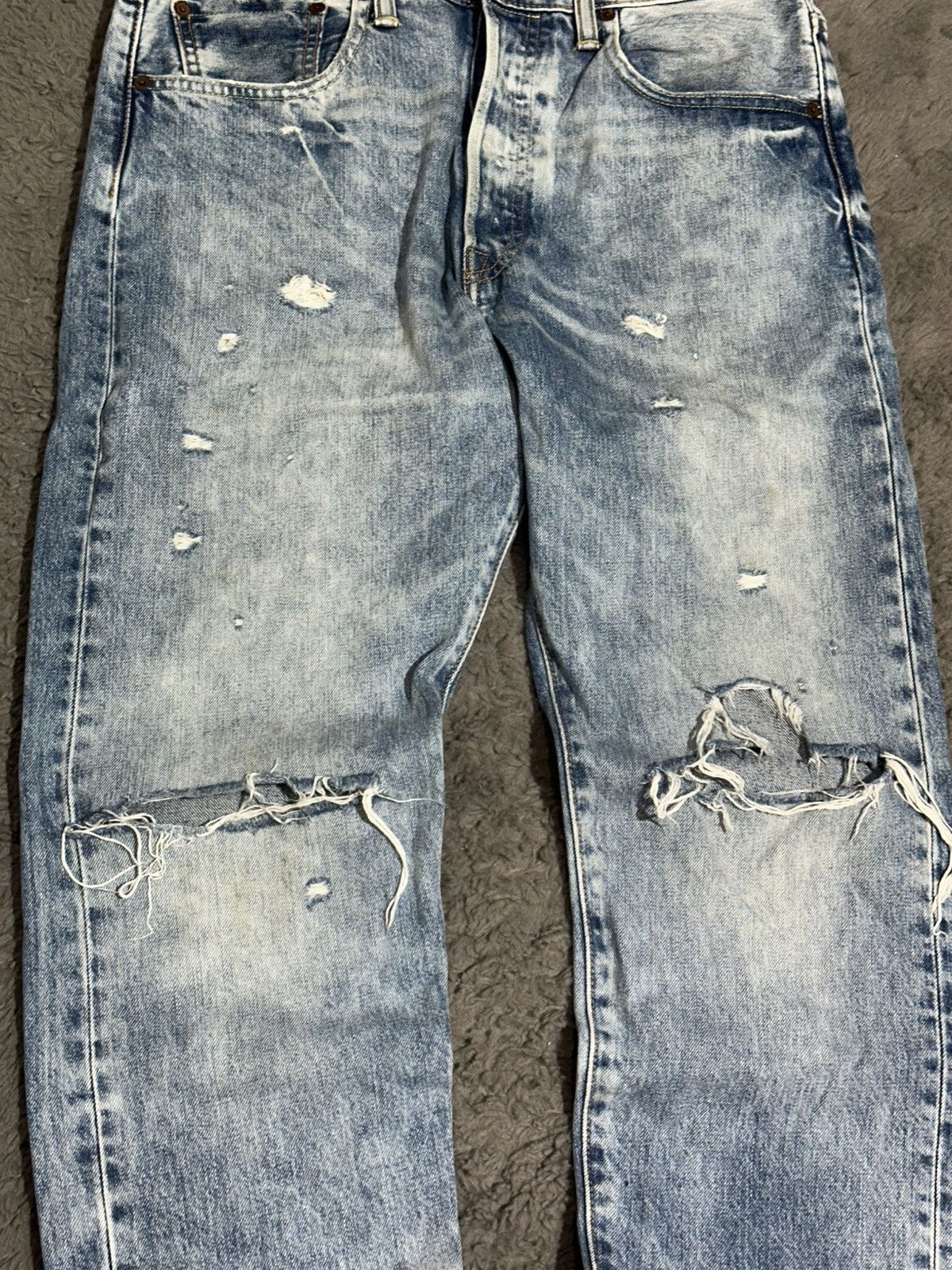 Levi's Vintage Clothing Vintage Levi's 501 CT Customized & Tapered Denim Size US 32 / EU 48 - 4 Thumbnail