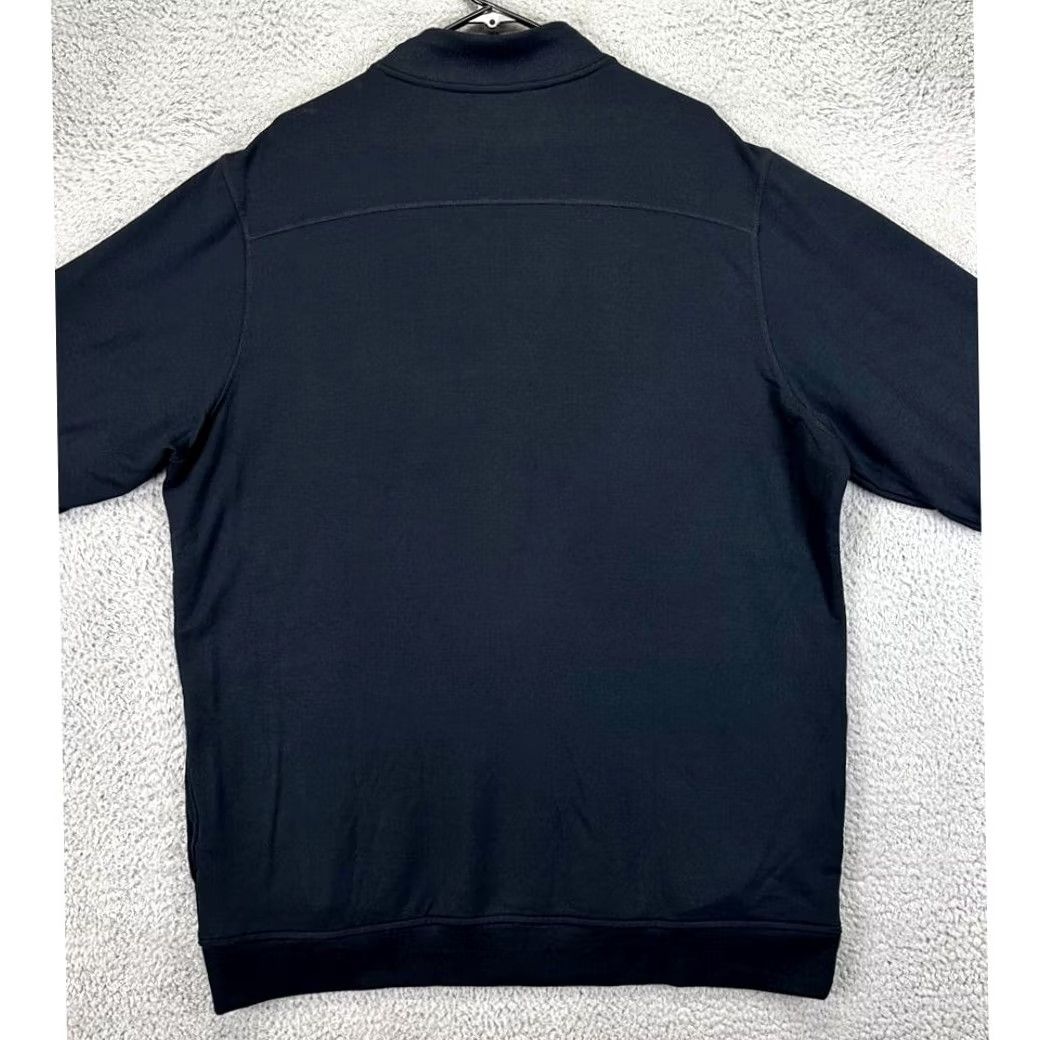 TravisMathew Travis Mathew Sweater Adult 2XL Black 1/4 Zip Pullover Men Size US XXL / EU 58 / 5 - 2 Thumbnail