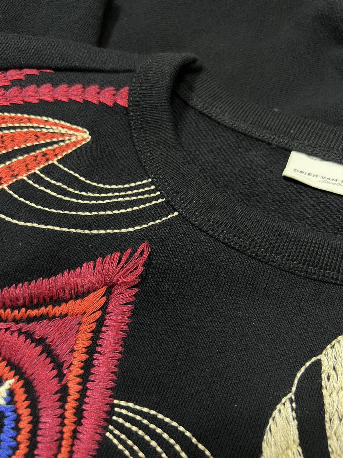 Dries Van Noten Dries Van Noten - Animal Print Embroidered Sweatshirt Size S / US 4 / IT 40 - 8 Thumbnail