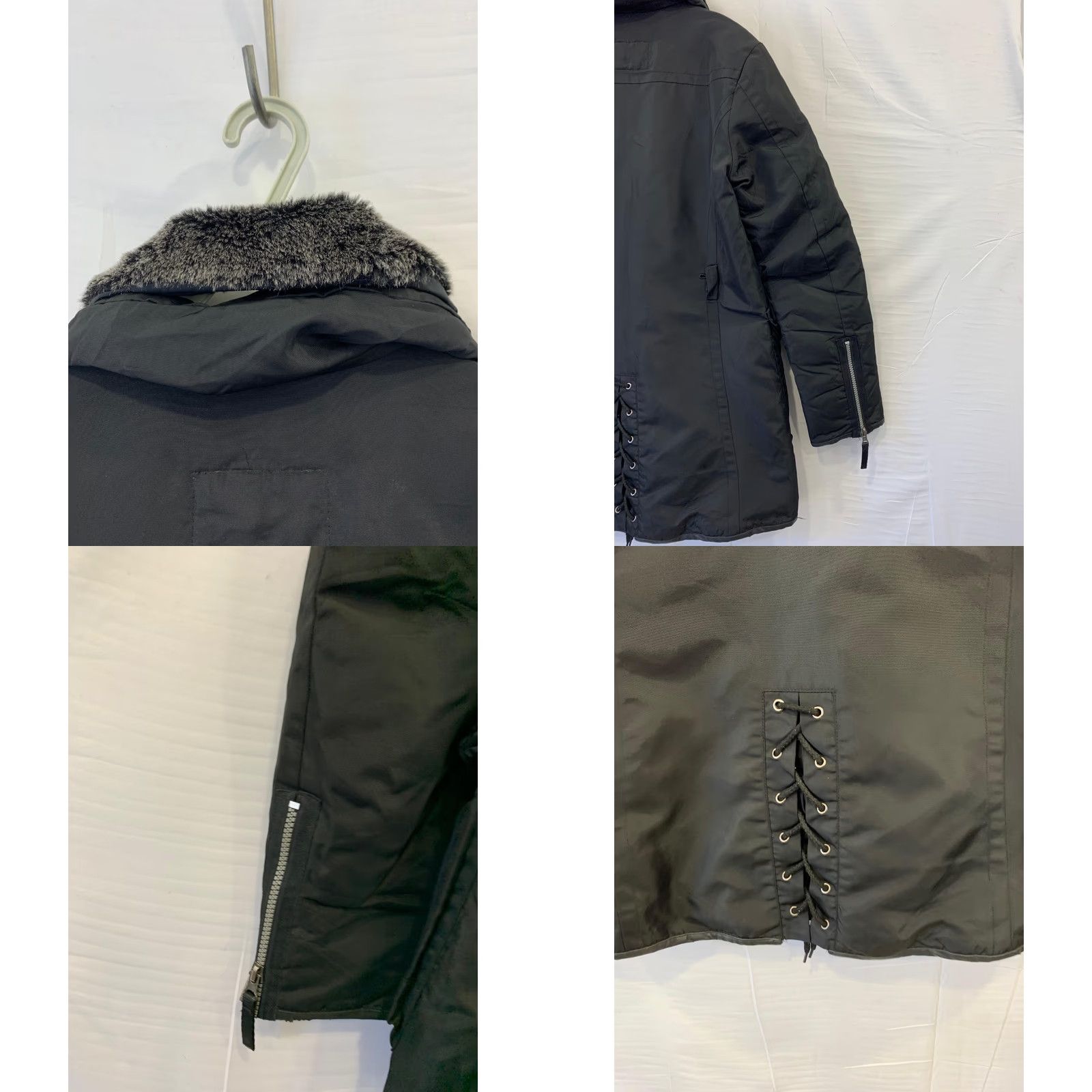 Vintage Woolrich John Rich & Bros Field Parka Jacket Black M / TG M Men Parka Size US M / EU 48-50 / 2 - 8 Thumbnail