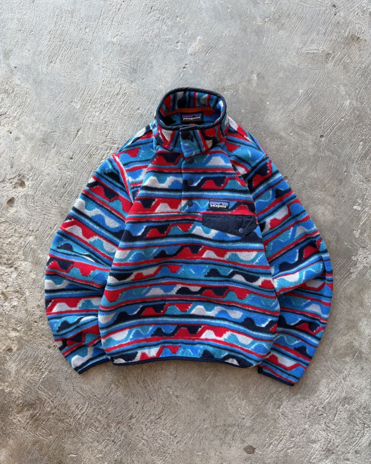 Patagonia Patagonia Synchilla Fleece Jacket Men's Size M Aztec Stone Size US XS / EU 42 / 0 - 1 Thumbnail