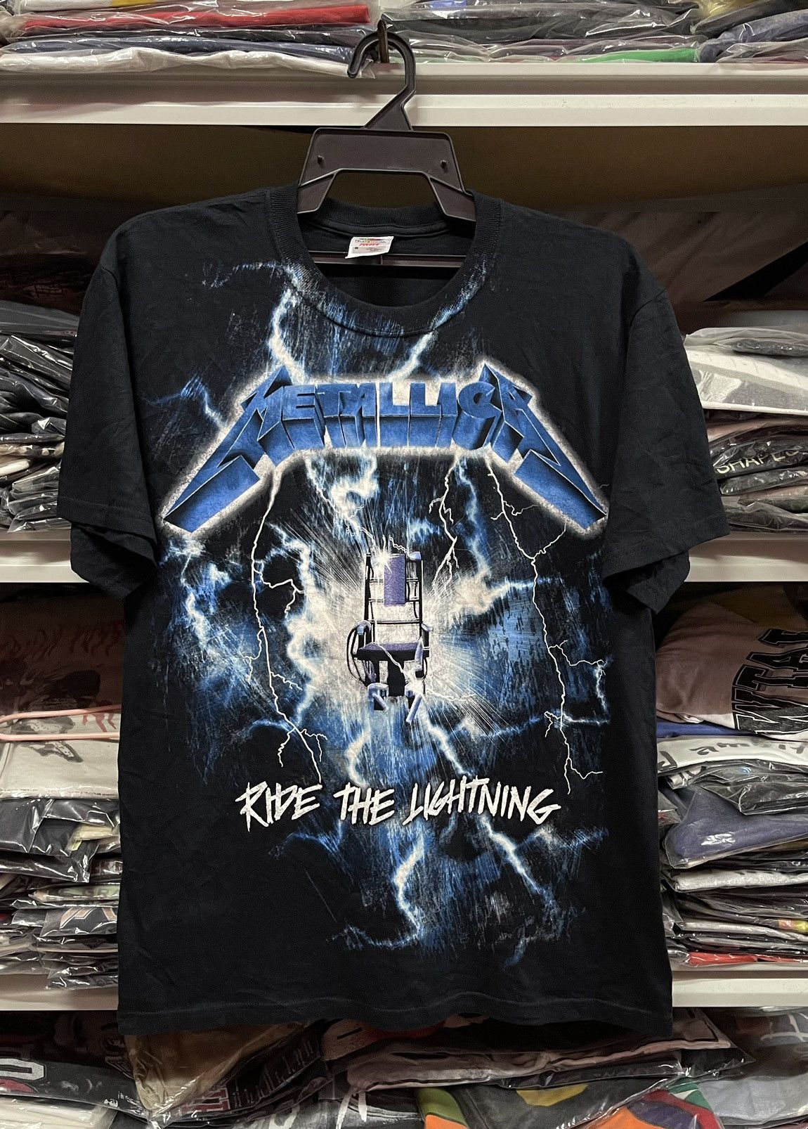 Band Tees Band Tees x Metallica ' Ride The Lighting '🔥🔥🔥 Size US M / EU 48-50 / 2 - 1 Thumbnail