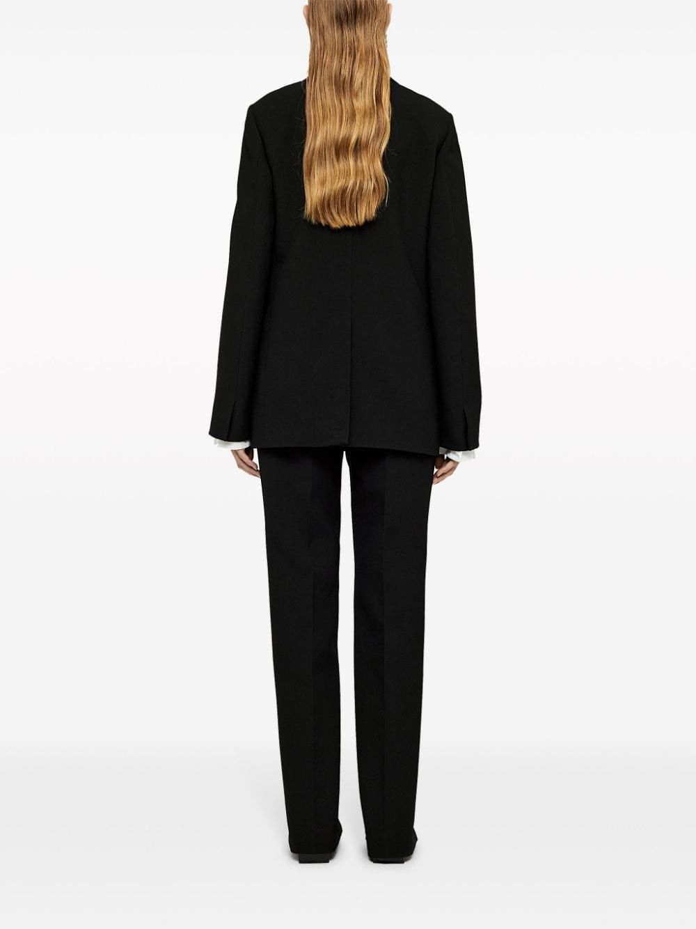 Jil Sander o1w1db10825 Trouser in Black Size 26" / US 2 / IT 38 - 3 Thumbnail