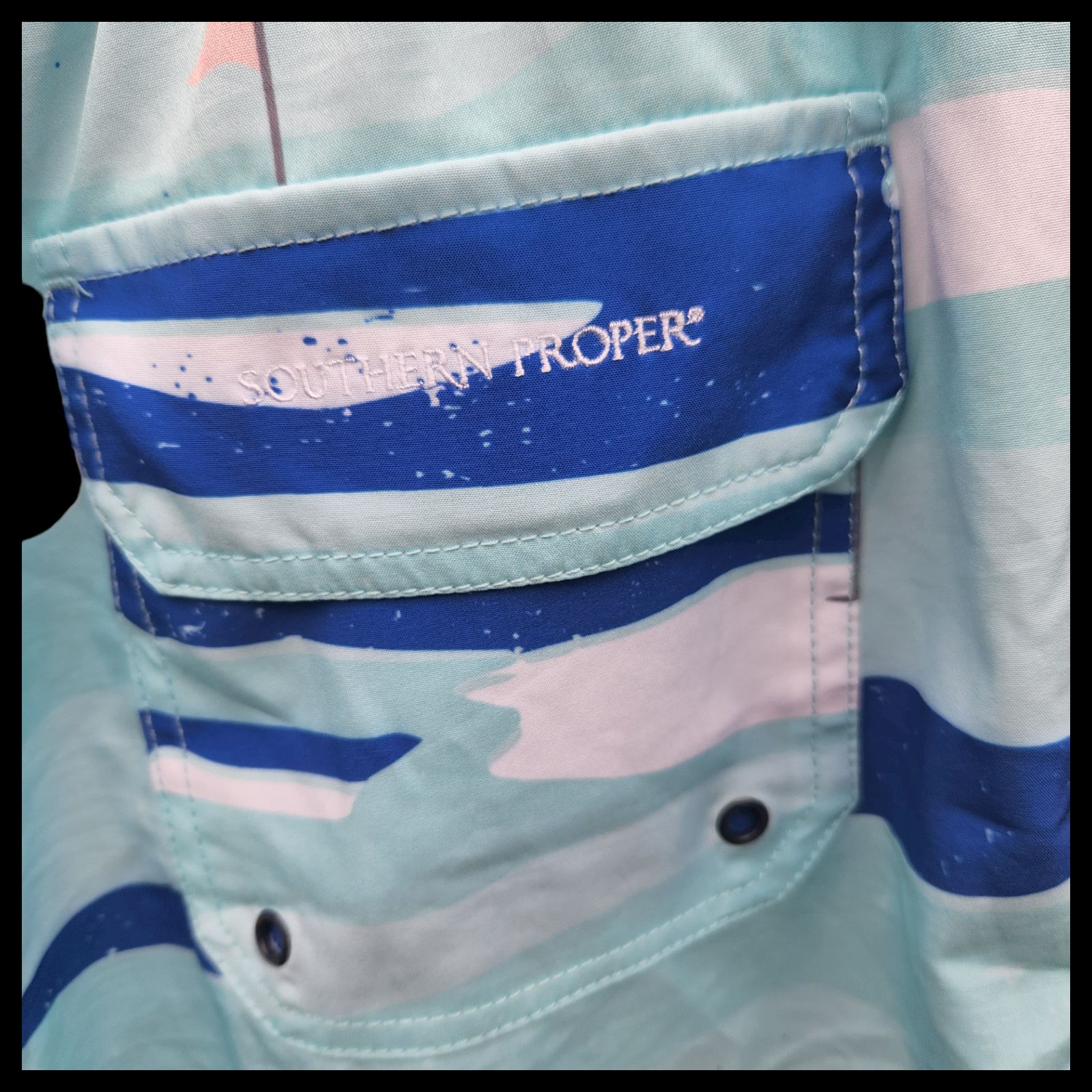 Southern Proper Southern Proper Men's Swim Trunks XL Golf Print Size US 44 / EU 60 - 8 Thumbnail