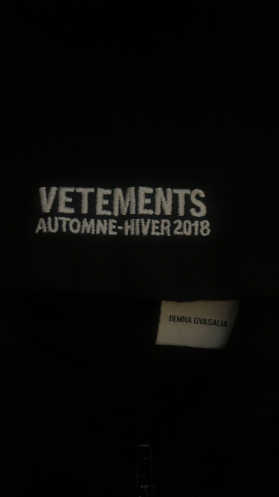 Vetements Vetements May the Bridges split zip up Size US M / EU 48-50 / 2 - 3 Thumbnail