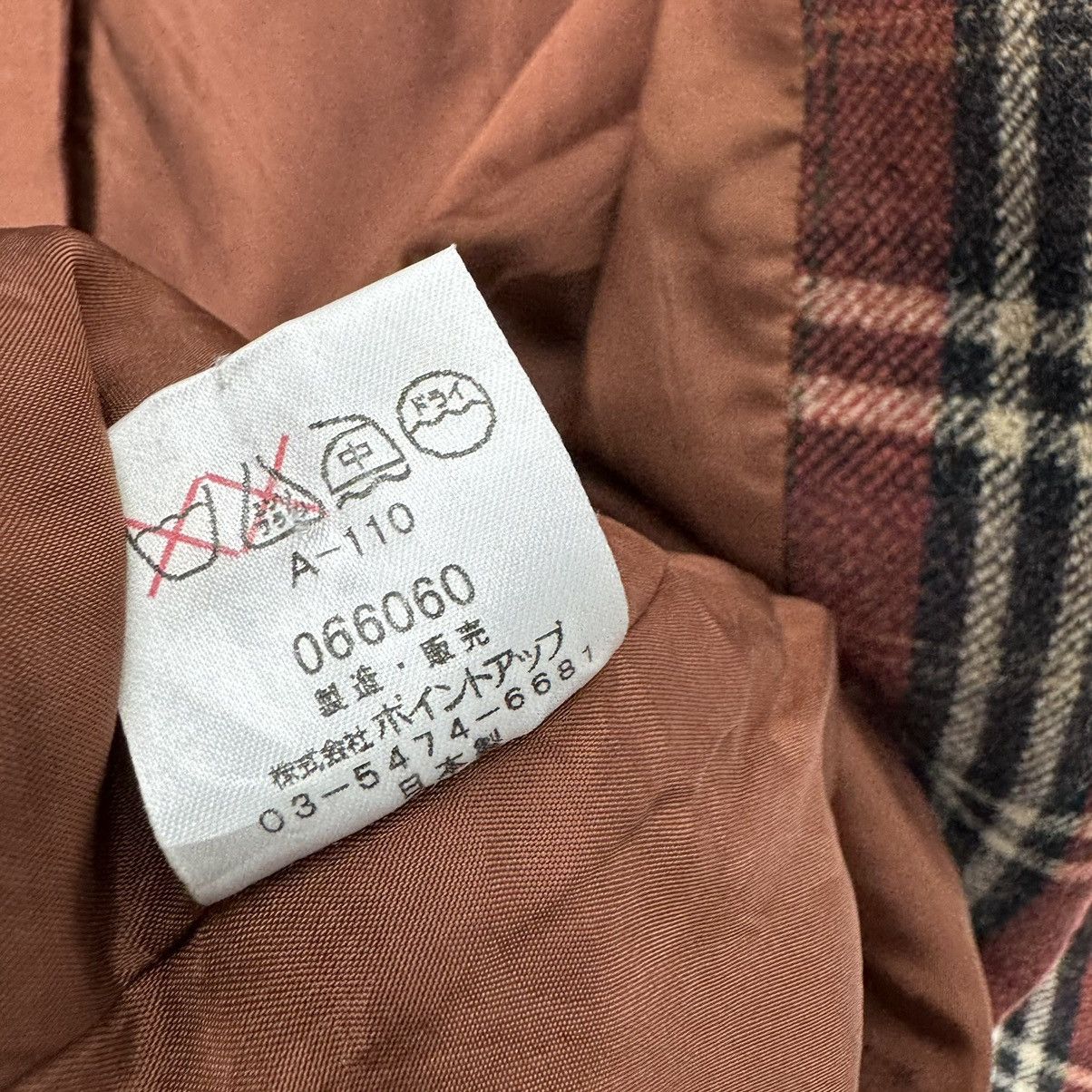 Hai Sporting Gear × Issey Miyake 🌟HAI SPORTING GEAR ISSEY MIYAKE TARTAN JACKET Size M / US 6-8 / IT 42-44 - 12 Thumbnail