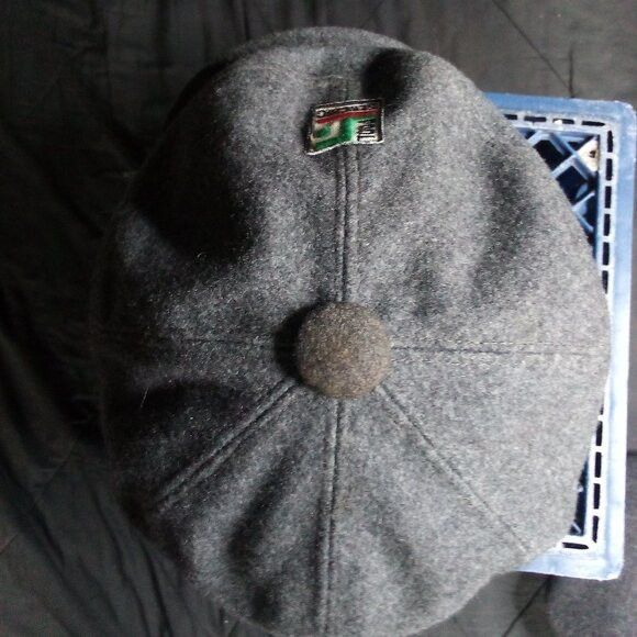 Other Vintage Serchio Pool Newsboy Derby Hat Wool Winter Ear Flaps Size ONE SIZE - 5 Thumbnail