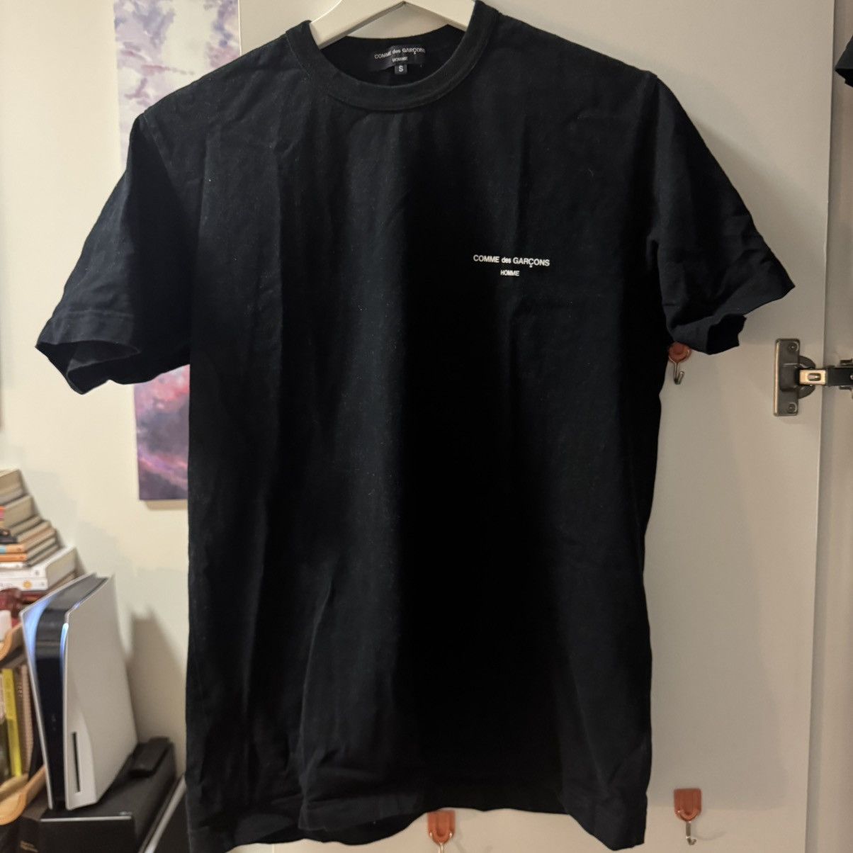 Comme des Garcons Homme Commes Des Garcons Homme Black T shirt Size US S / EU 44-46 / 1 - 1 Thumbnail
