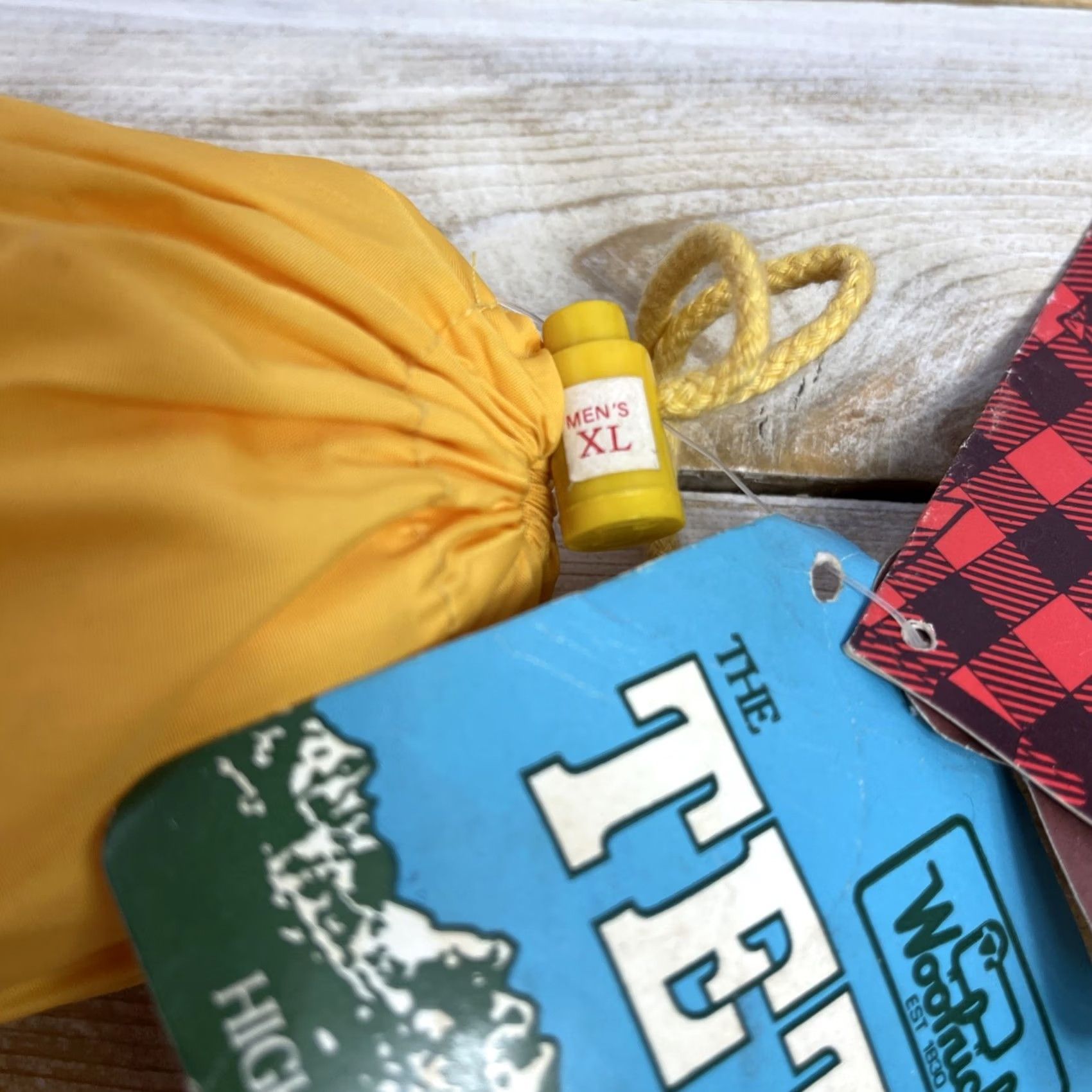 Vintage VINTAGE Woolrich Pants Packable Pack-It-Pant Adult Men's XL Yellow Size US 36 / EU 52 - 5 Thumbnail