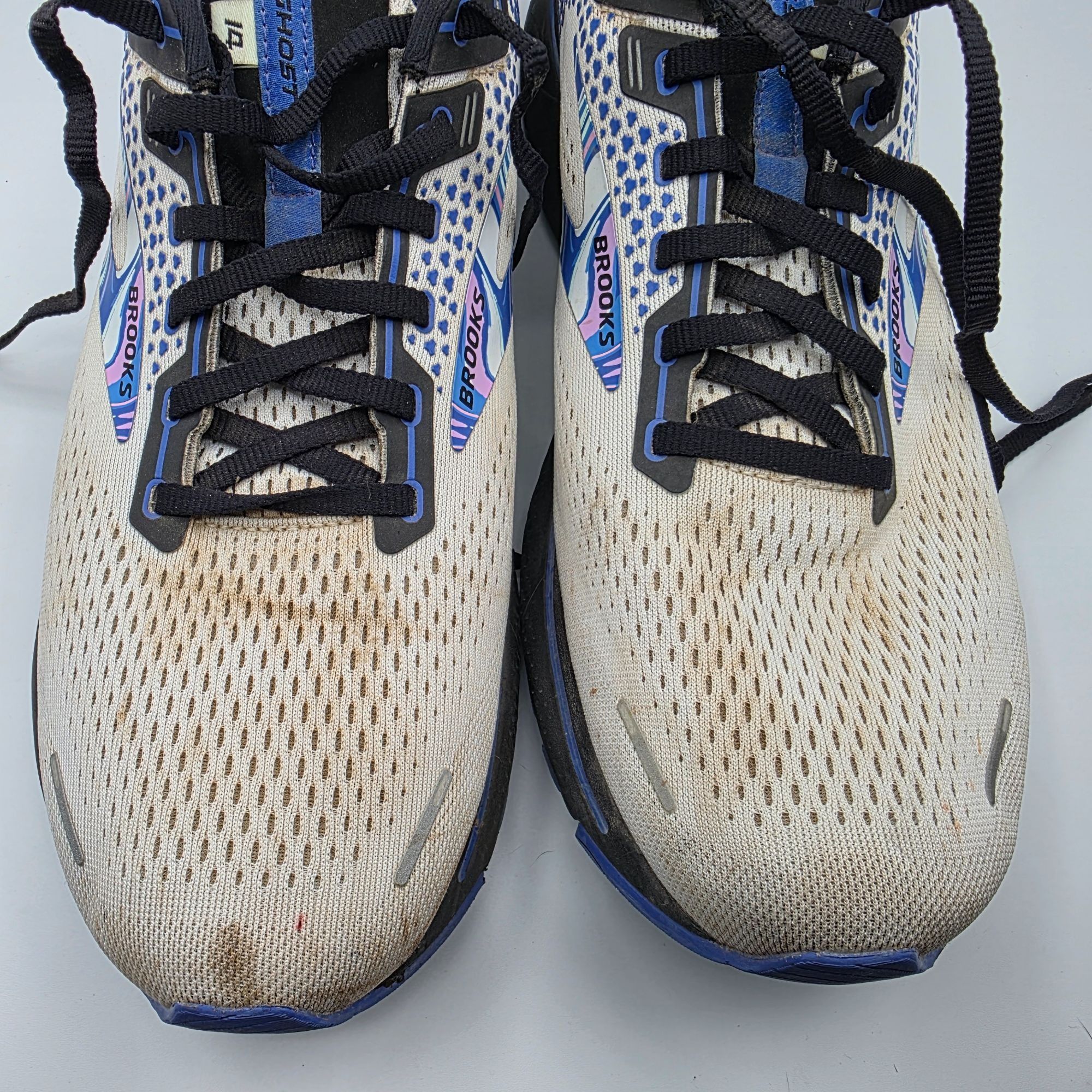 Brooks Brooks Ghost 14 Empower Her Mens Size 13 White Black Athleti Size US 13 / EU 46 - 10 Thumbnail