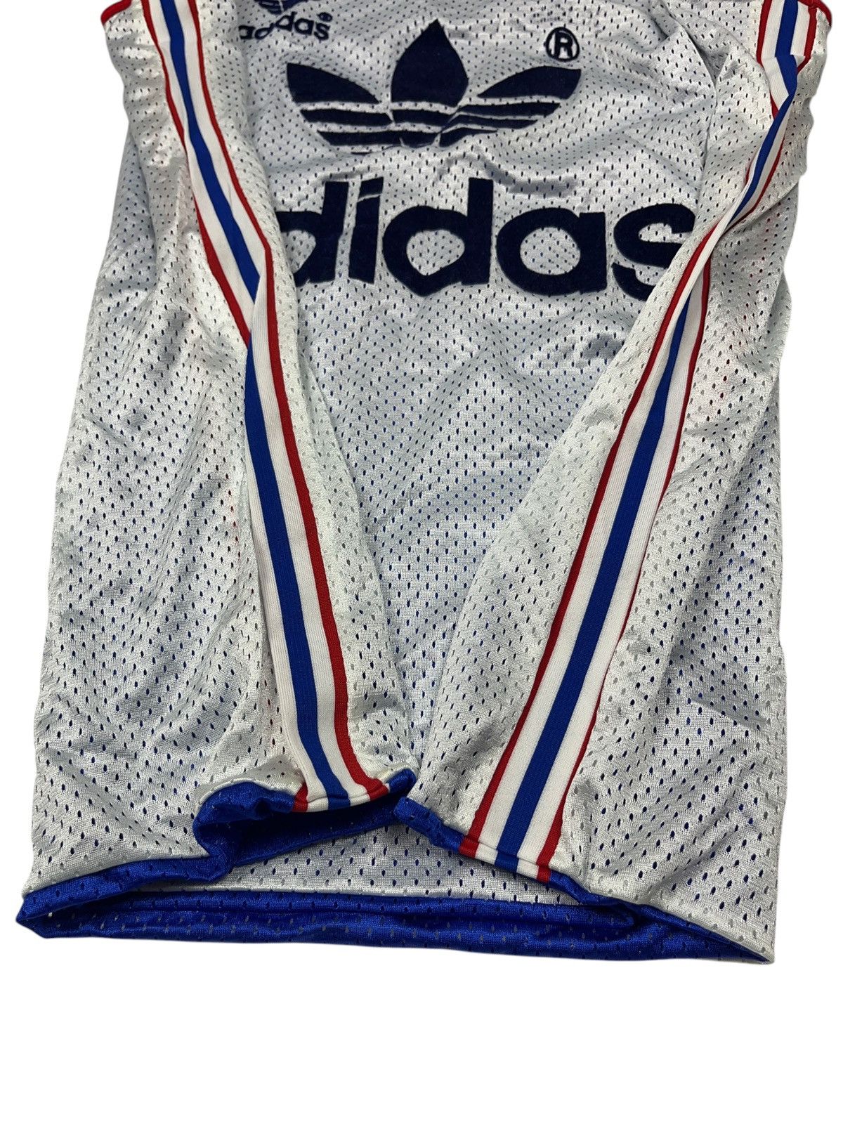 Adidas × NBA × Vintage Vintage 80s Adidas Reversible France Basketball Jersey Size US L / EU 52-54 / 3 - 7 Thumbnail
