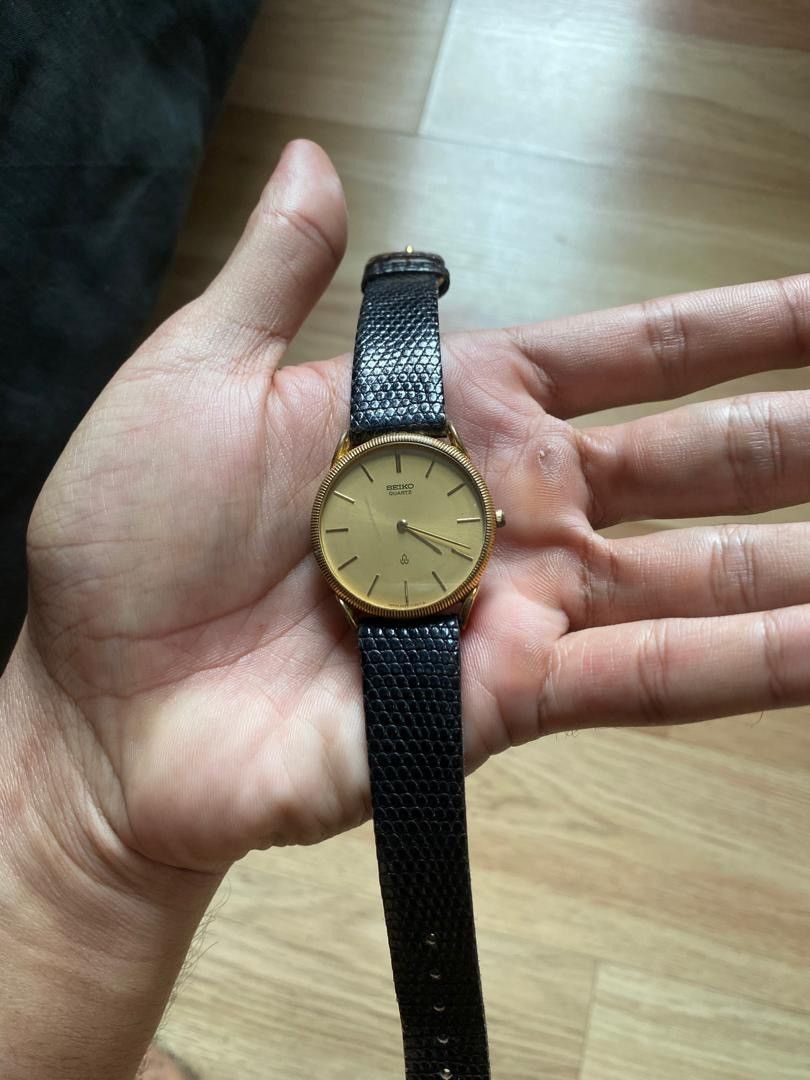Japanese Brand × Seiko × Vintage Vintage Seiko Quartz Gold Japan Slim 6120-7130 Size ONE SIZE - 8 Thumbnail