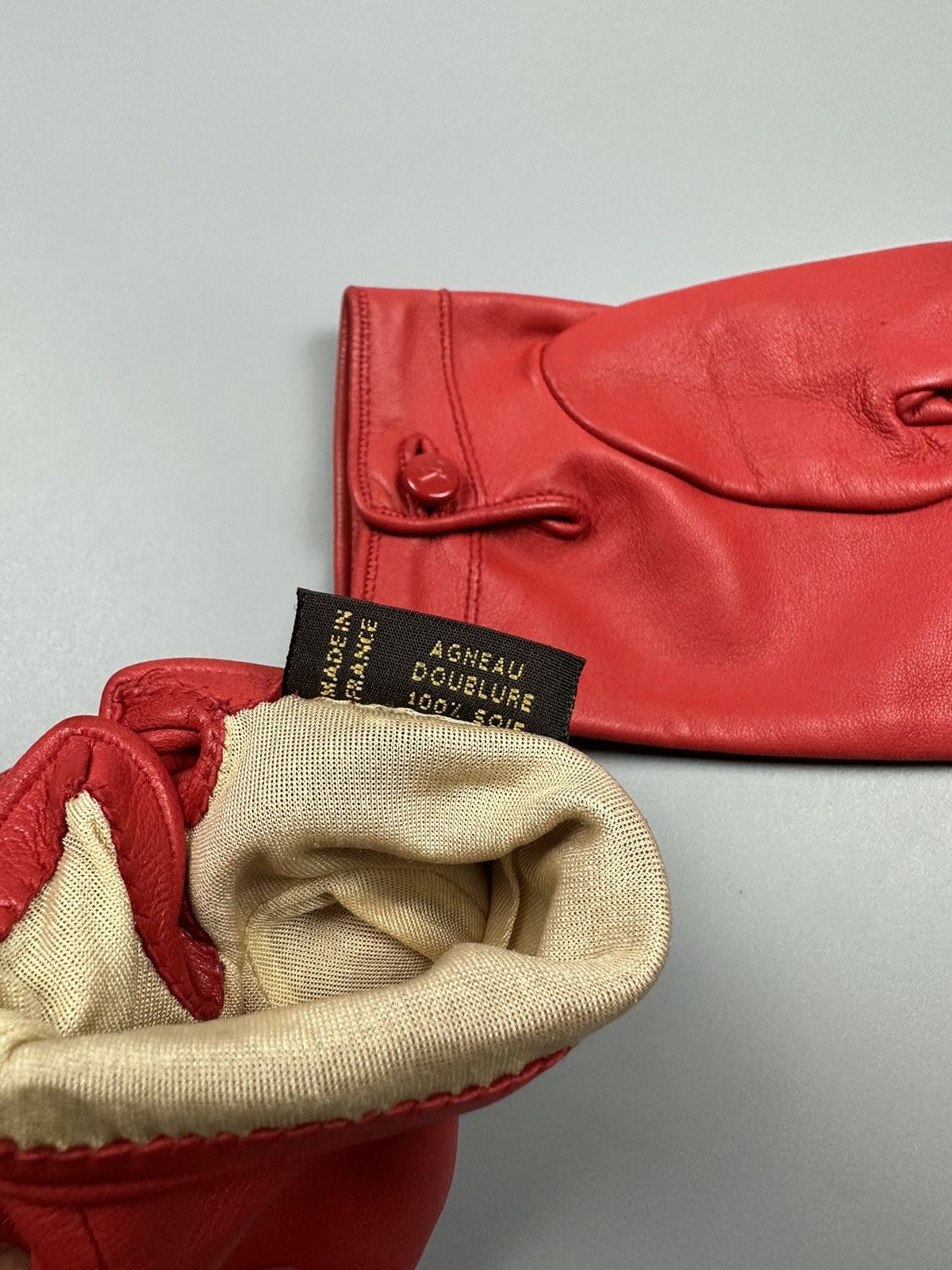 Louis Vuitton Louis Vuitton Soft Leather Gloves Size ONE SIZE - 10 Thumbnail