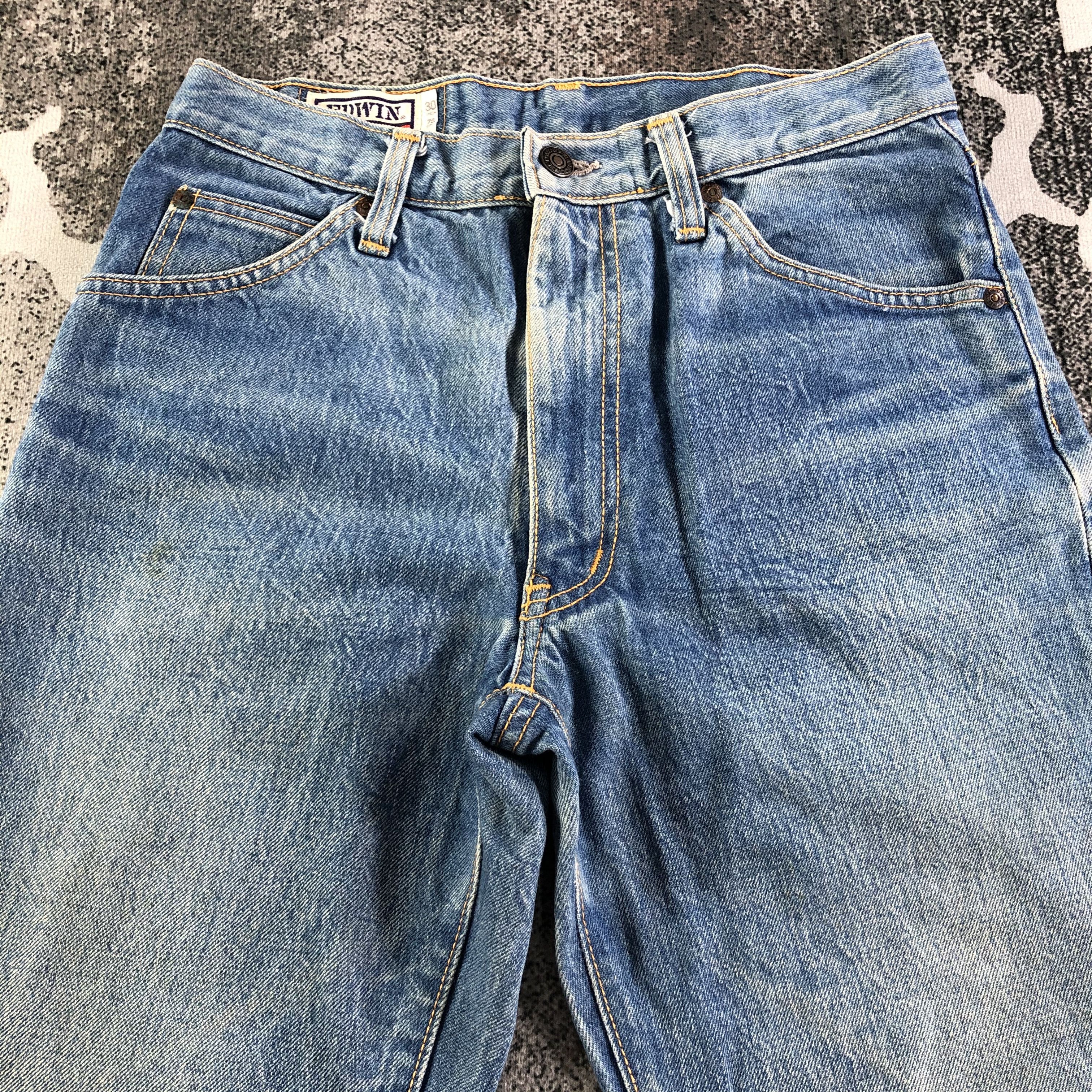 Edwin Vintage Edwin Jeans Medium BLue Denim KJ2686 Size US 28 / EU 44 - 3 Thumbnail
