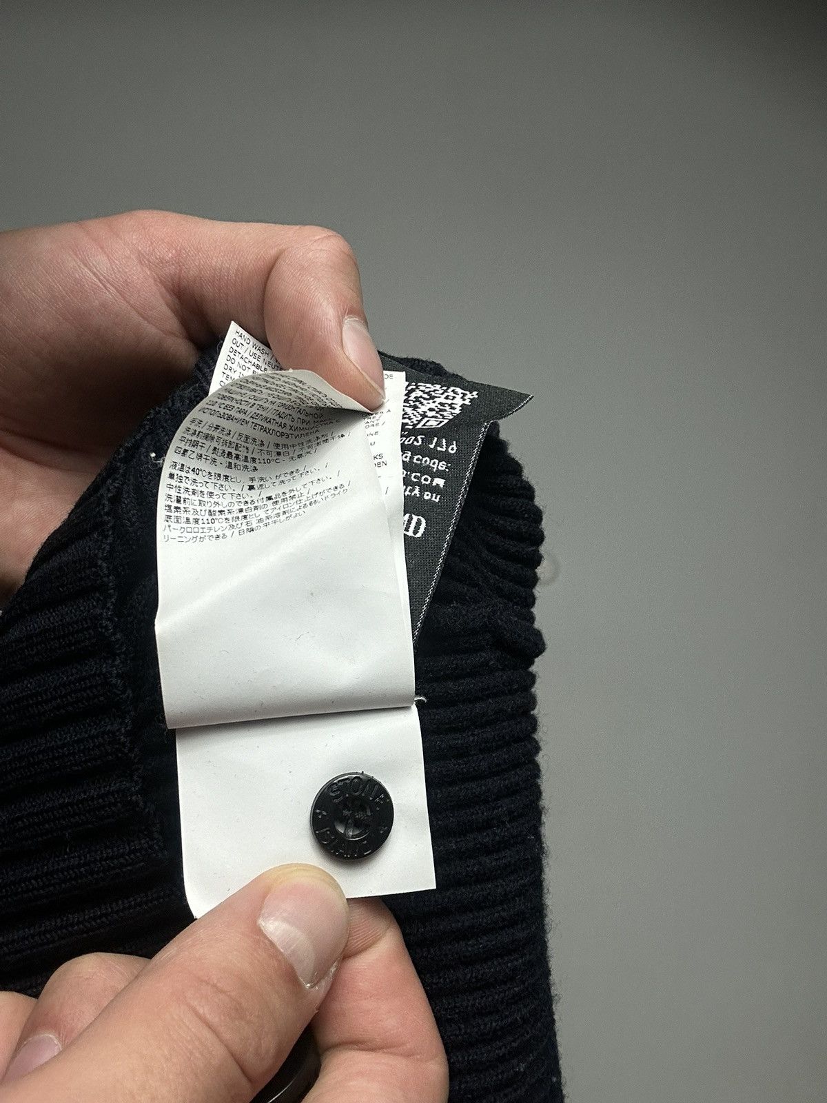 Stone Island Stone Island AW2018 Wool Knitwear Casual Sweater Streetwear Size US XL / EU 56 / 4 - 13 Thumbnail
