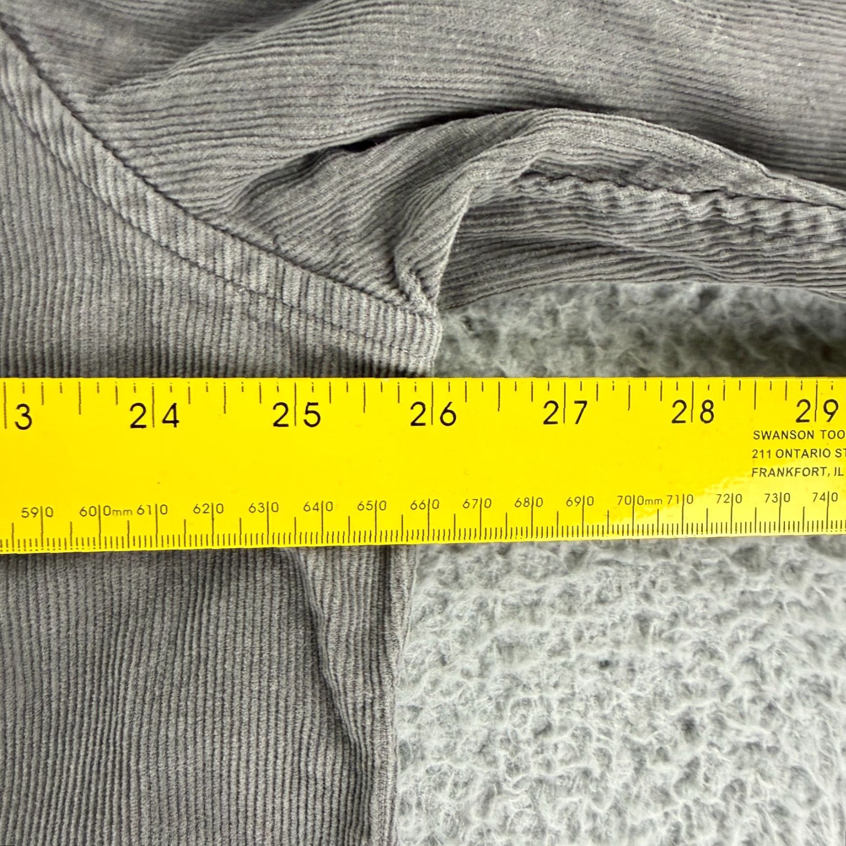 Madewell Madewell Button-Down Shirt Mens XXL Gray Corduroy Long Sleeve Casual Shirt Size US XXL / EU 58 / 5 - 5 Thumbnail
