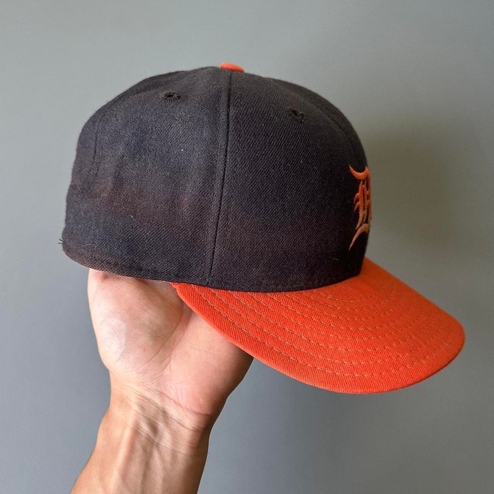 New Era Vintage 90s MLB Detroit Tigers New Era Fitted Baseball Cap Size ONE SIZE - 5 Thumbnail