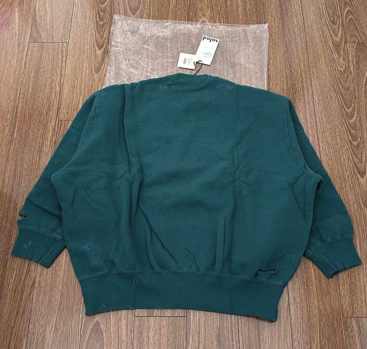 Kolor KOLOR CRASH SWEATSHIRT Size US L / EU 52-54 / 3 - 2 Thumbnail