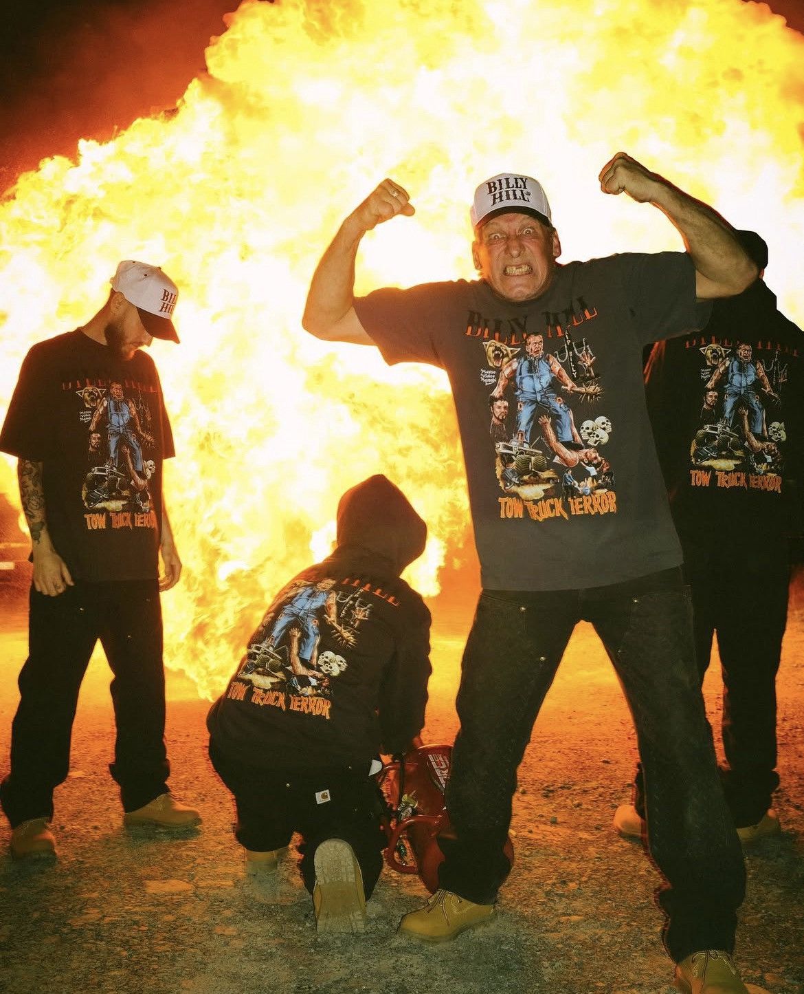 Billy Hill Billy Hill X Deadly Prey Gallery “Truck Terror” Shirt Sz. XL Size US XL / EU 56 / 4 - 8 Thumbnail
