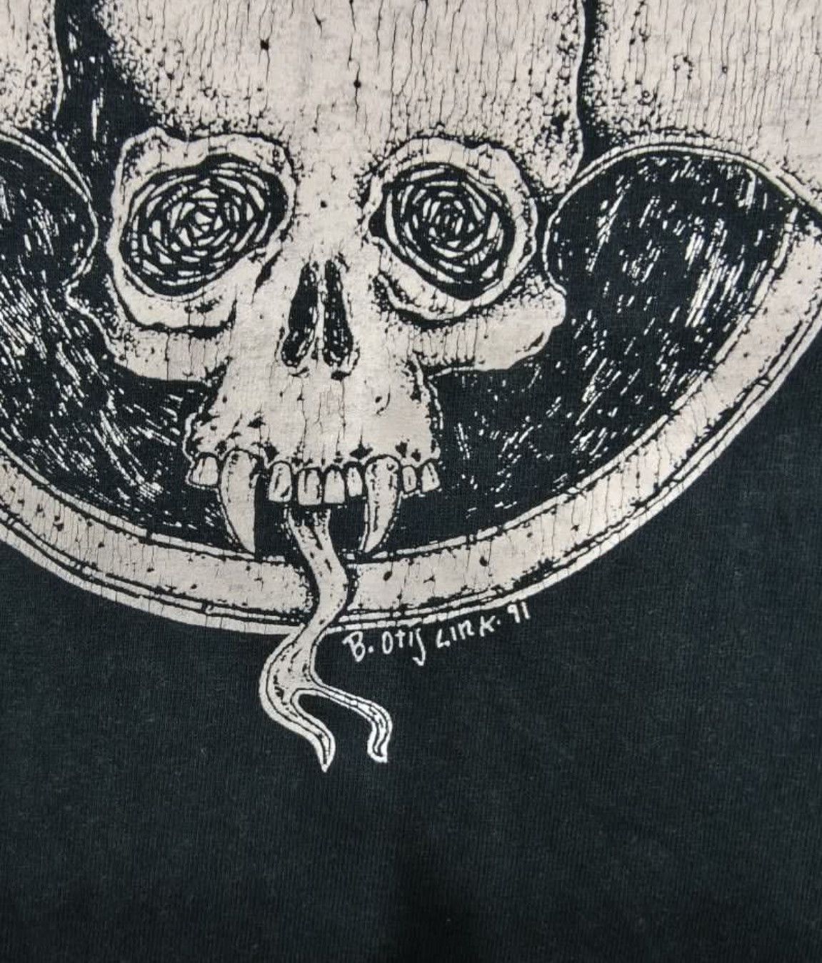 Band Tees Vintage 1991 The Damned shirt artwork by Bad Otis Link Size US S / EU 44-46 / 1 - 3 Thumbnail