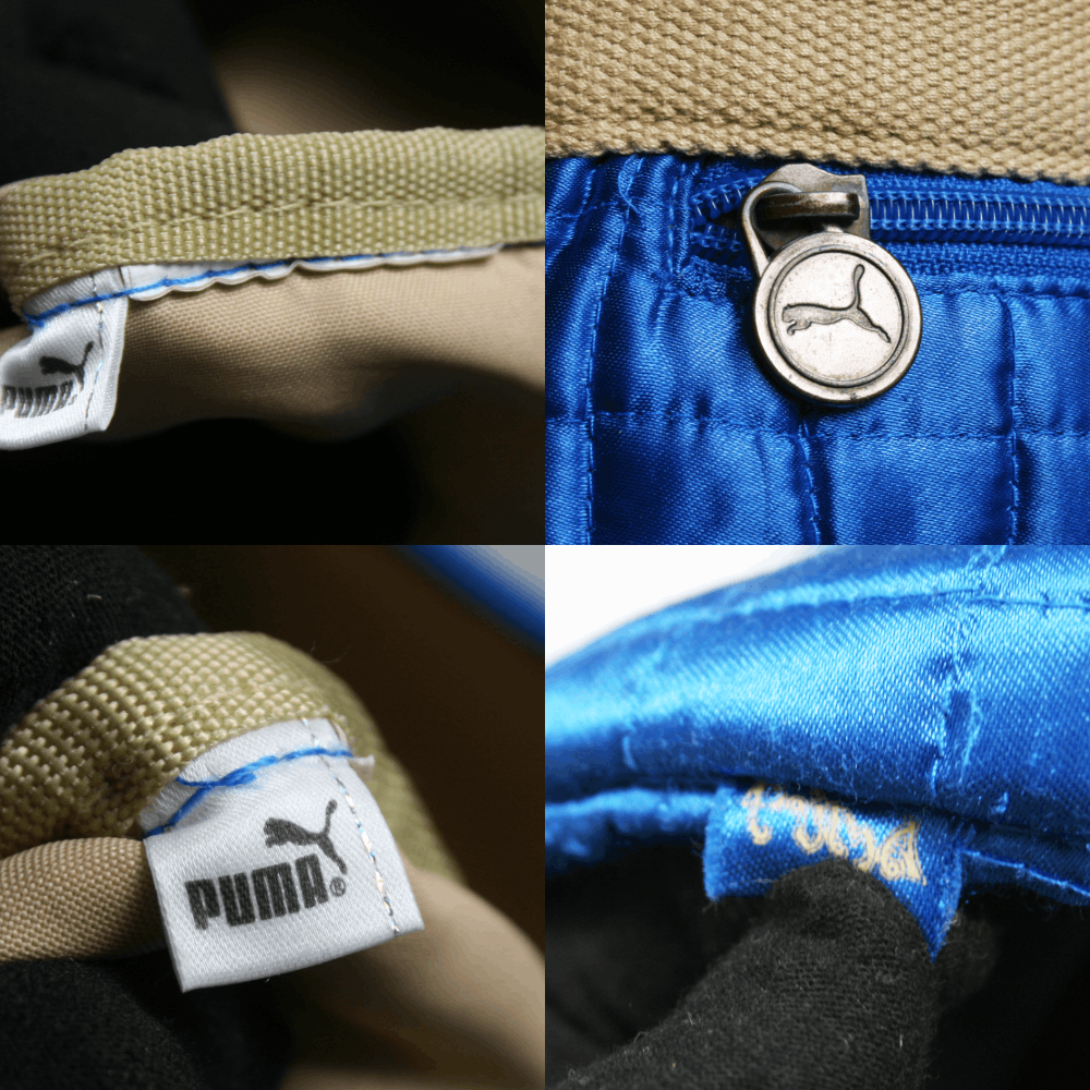 Puma 00S Logo Y2K Quilted Messenger Bag Vintage Size ONE SIZE - 13 Thumbnail
