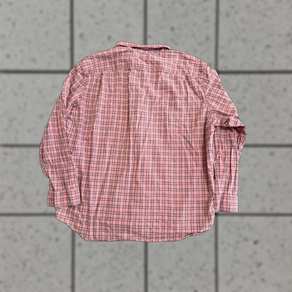 Nautica Nautica Button-Up Shirt XXL Pink Plaid Long Sleeve Casual Button-Down Shirt Men Classic Fit Size 2XL Cotton Size US XXL / EU 58 / 5 - 1 Thumbnail