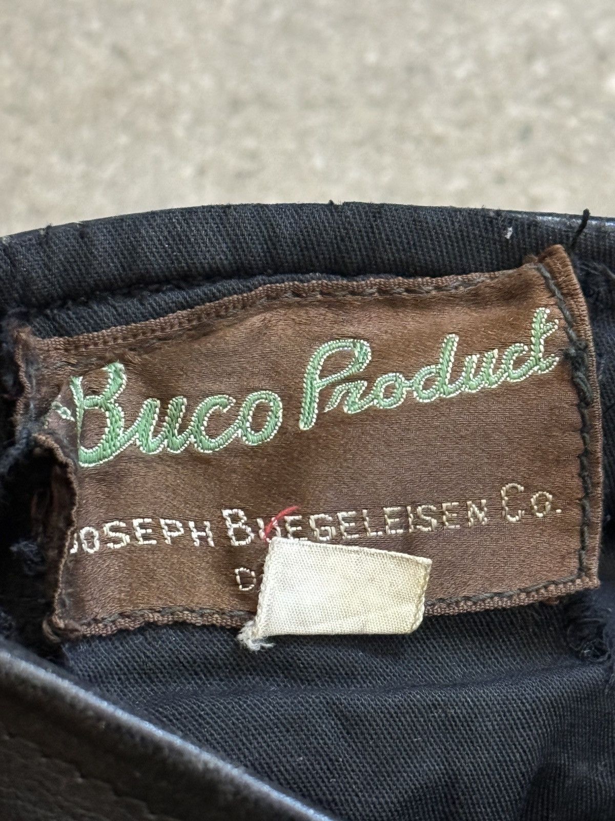 Vintage 1930s Buco Leather Biker Pants by Joseph Buegeleisen Size 34 Size US 34 / EU 50 - 3 Thumbnail