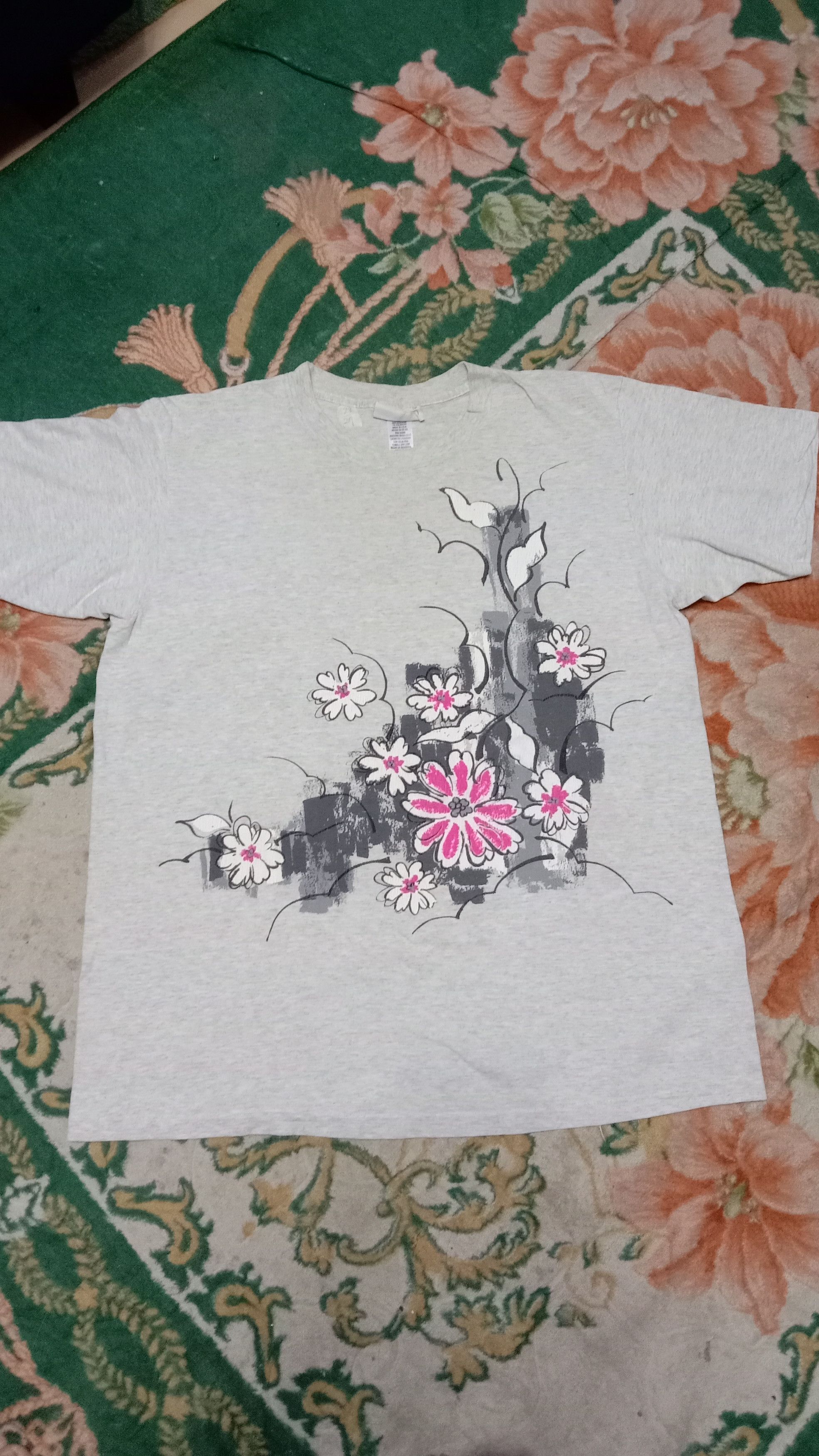 Vintage Vintage Kathy Ireland Floral shirt Size XL / US 12-14 / IT 48-50 - 2 Thumbnail