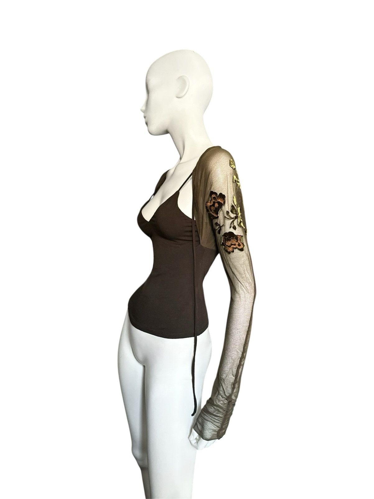 Roberto Cavalli Runway Roberto Cavalli Corset Blouse Size S / US 4 / IT 40 - 2 Thumbnail