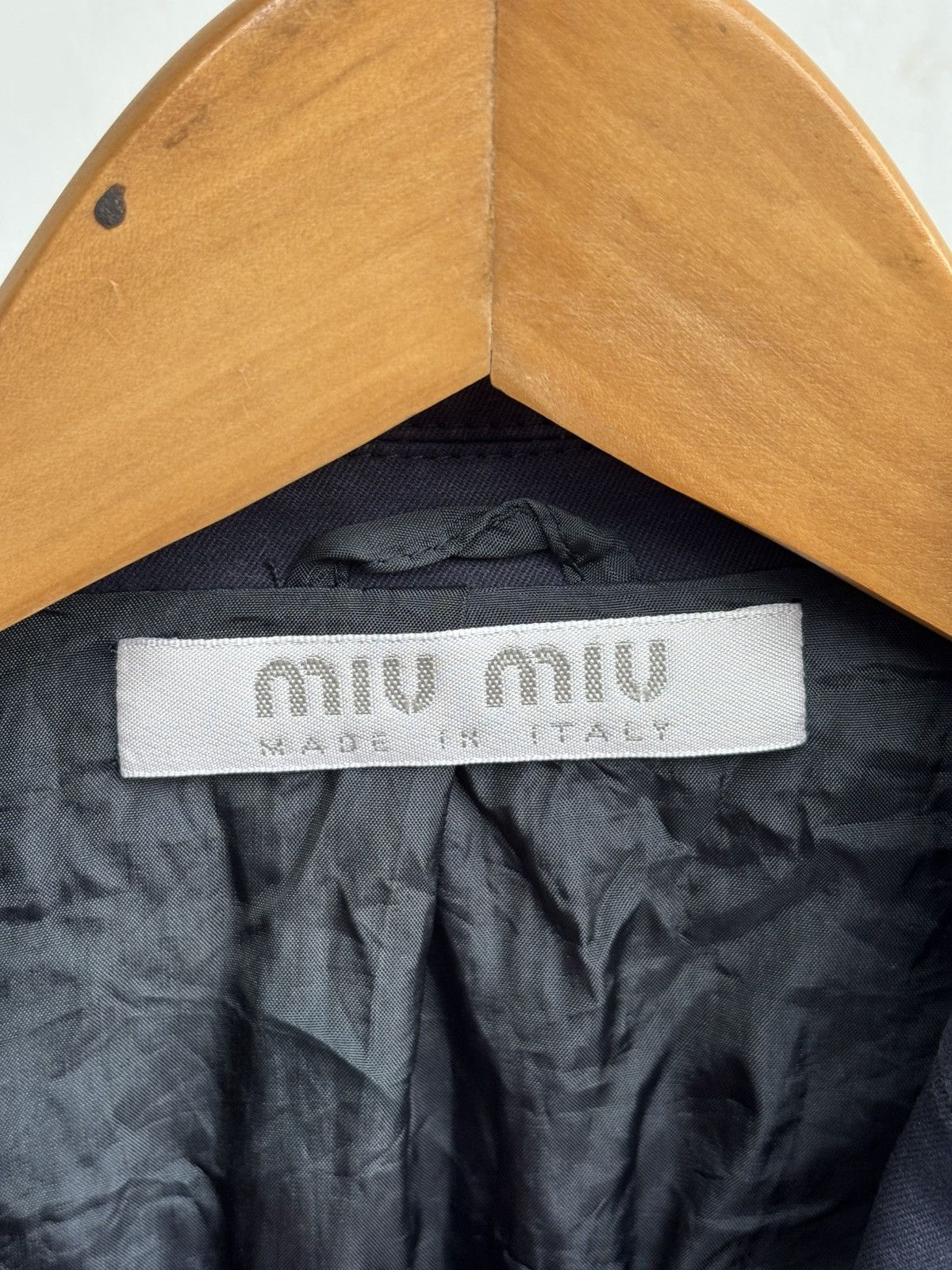 Miu Miu × Prada AW1997 Miu Miu Blazer Jacket Size S / US 4 / IT 40 - 5 Thumbnail