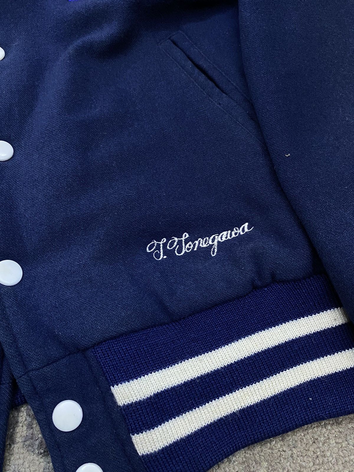 Vintage 70-80s varsity jacket windsurfer Size US M / EU 48-50 / 2 - 5 Thumbnail