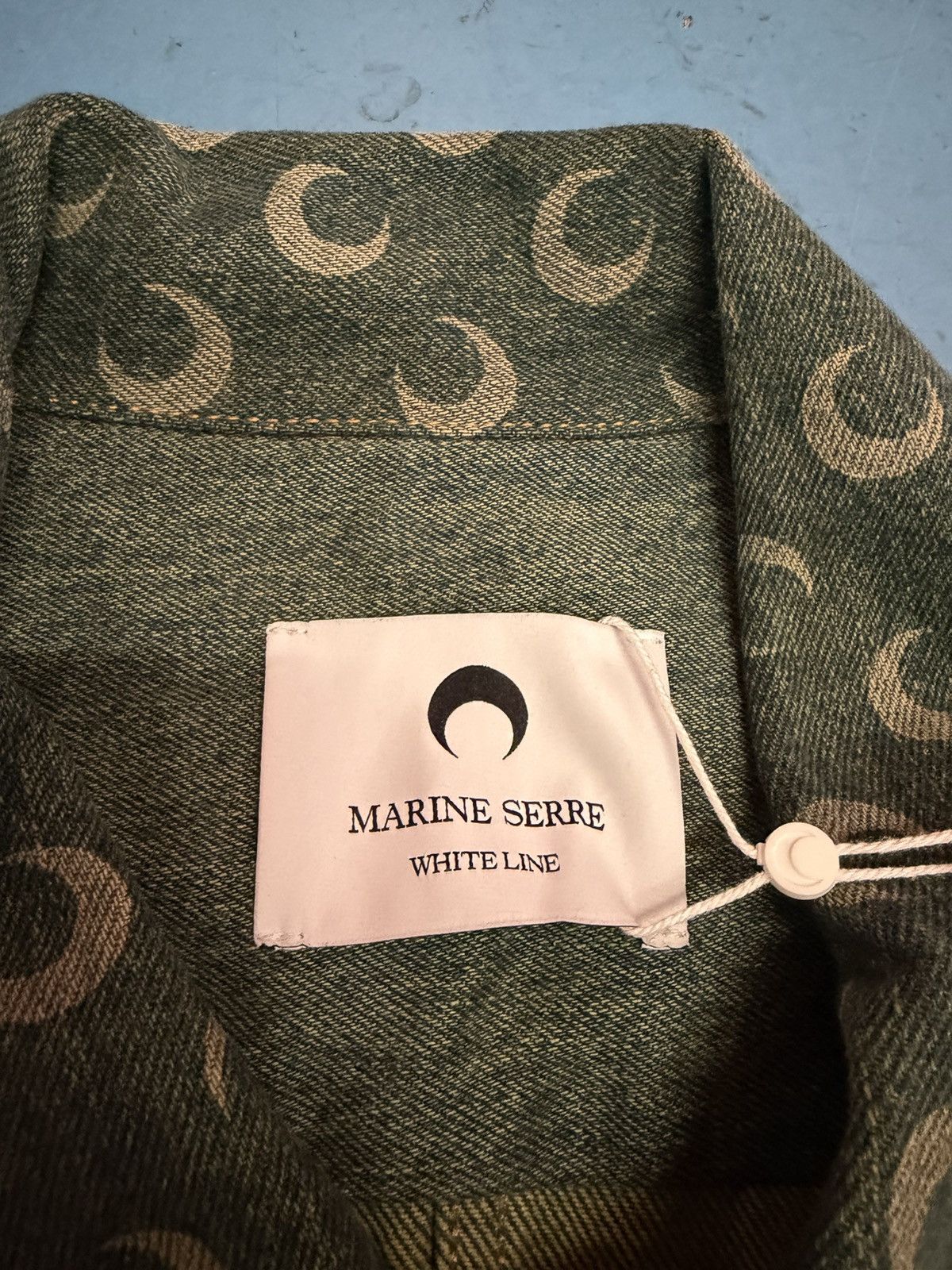 Marine Serre MARINE SERRE DENIM JACKET Size US L / EU 52-54 / 3 - 3 Thumbnail