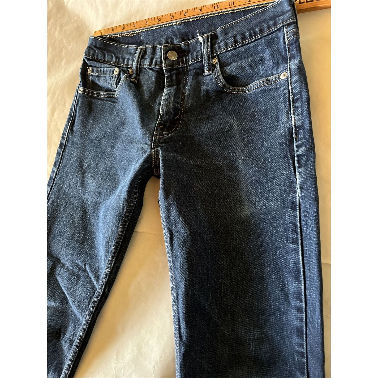 Levi's Levi’s 511 Jeans Mens 29x31 Blue Slim Dark Wash Denim Cotton Size US 29 - 13 Thumbnail