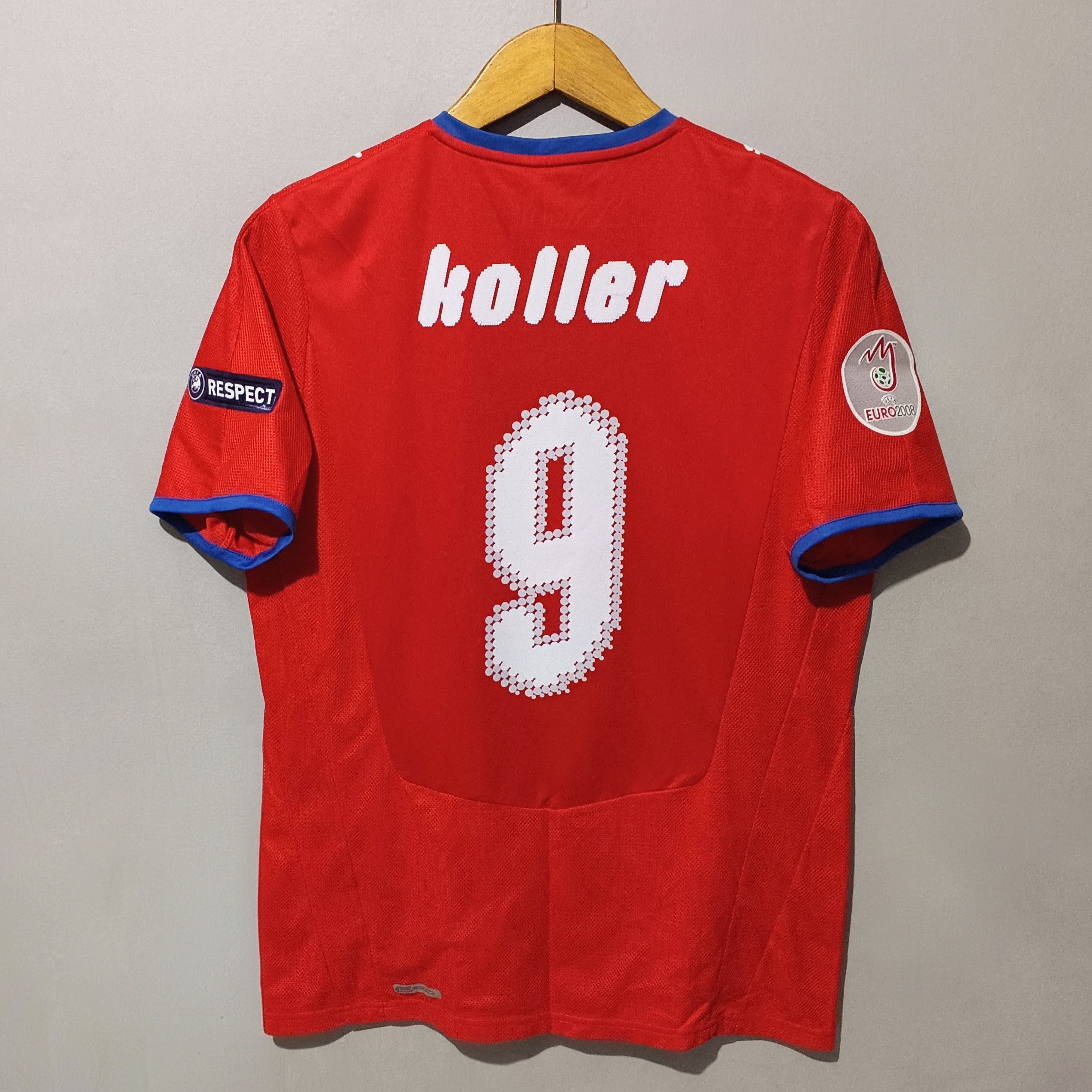 Puma Czech Republic Euro 2008 Home Jersey Jan Koller Size US M / EU 48-50 / 2 - 2 Thumbnail