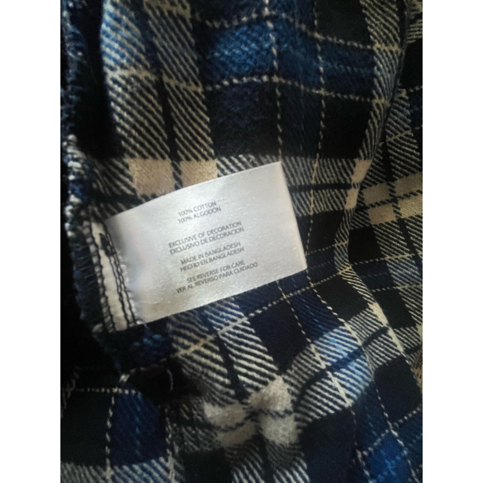 Orvis Orvis Men's Flannel Button Down Shirt Blue/White Medium Size US M / EU 48-50 / 2 - 3 Thumbnail