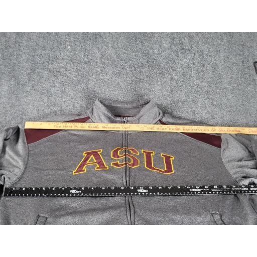 NCAA Arizona State NCAA Full Zip Jacket Men Sz XXL Gray Embroider Size US XXL / EU 58 / 5 - 5 Thumbnail