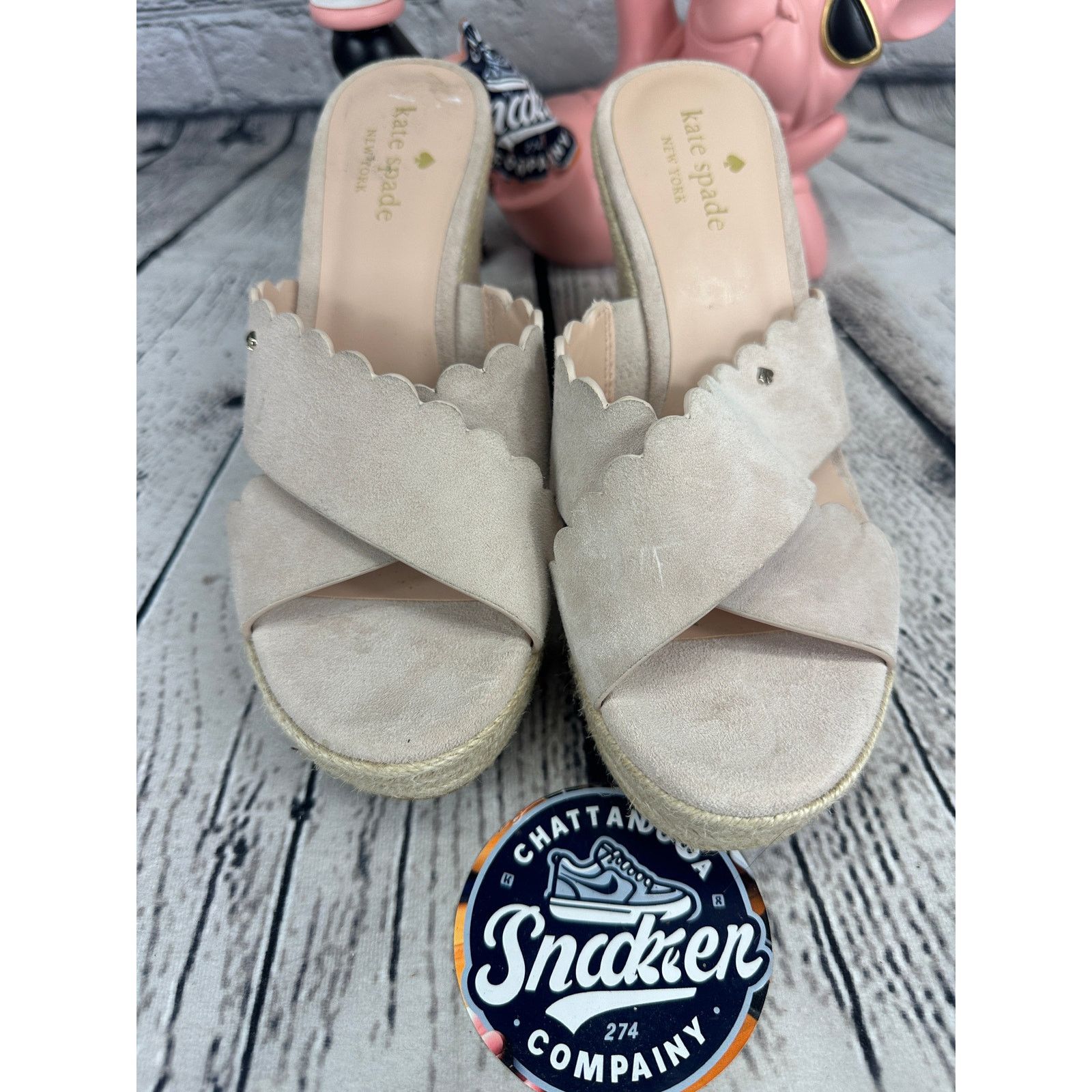 Kate Spade Kate Spade Tegan Wedge Sandals Espadrilles Heel Womens 8.5 Size US 8.5 / IT 38.5 - 2 Thumbnail