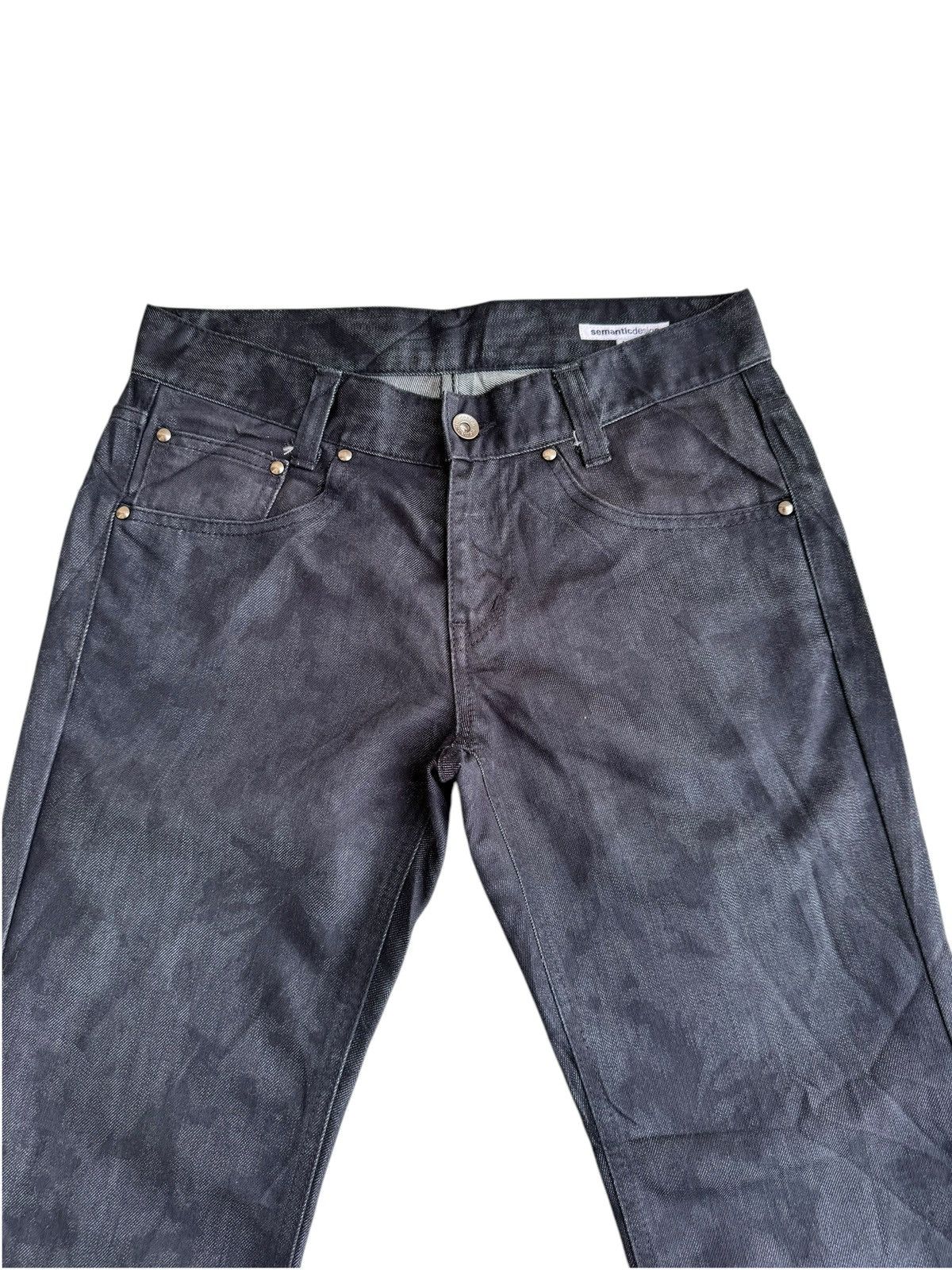 Le Grande Bleu (L.G.B.) 🔥Vintage Japanese Brand Semantic Design jeans Size US 30 / EU 46 - 7 Thumbnail