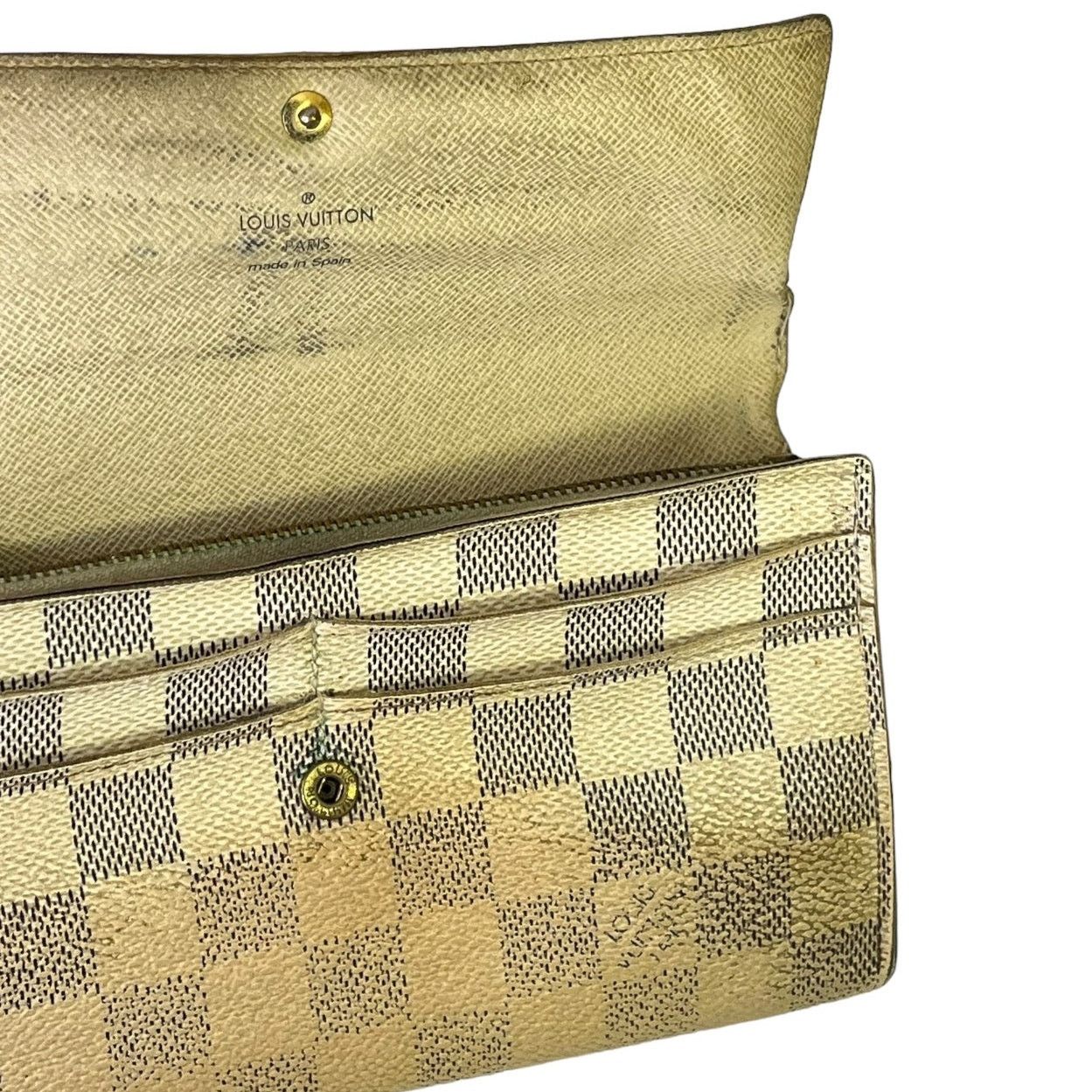Louis Vuitton Louis Vuitton Damier Azur Emilie Long Wallet Size ONE SIZE - 3 Thumbnail