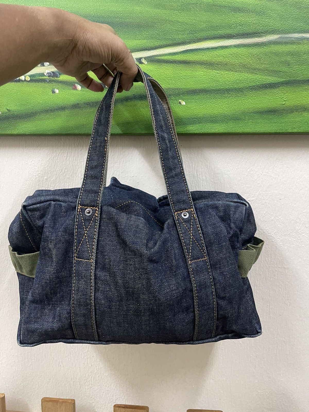 Yohji Yamamoto Yohji Ysaccs x Pour Tous denim bag Size ONE SIZE - 6 Thumbnail