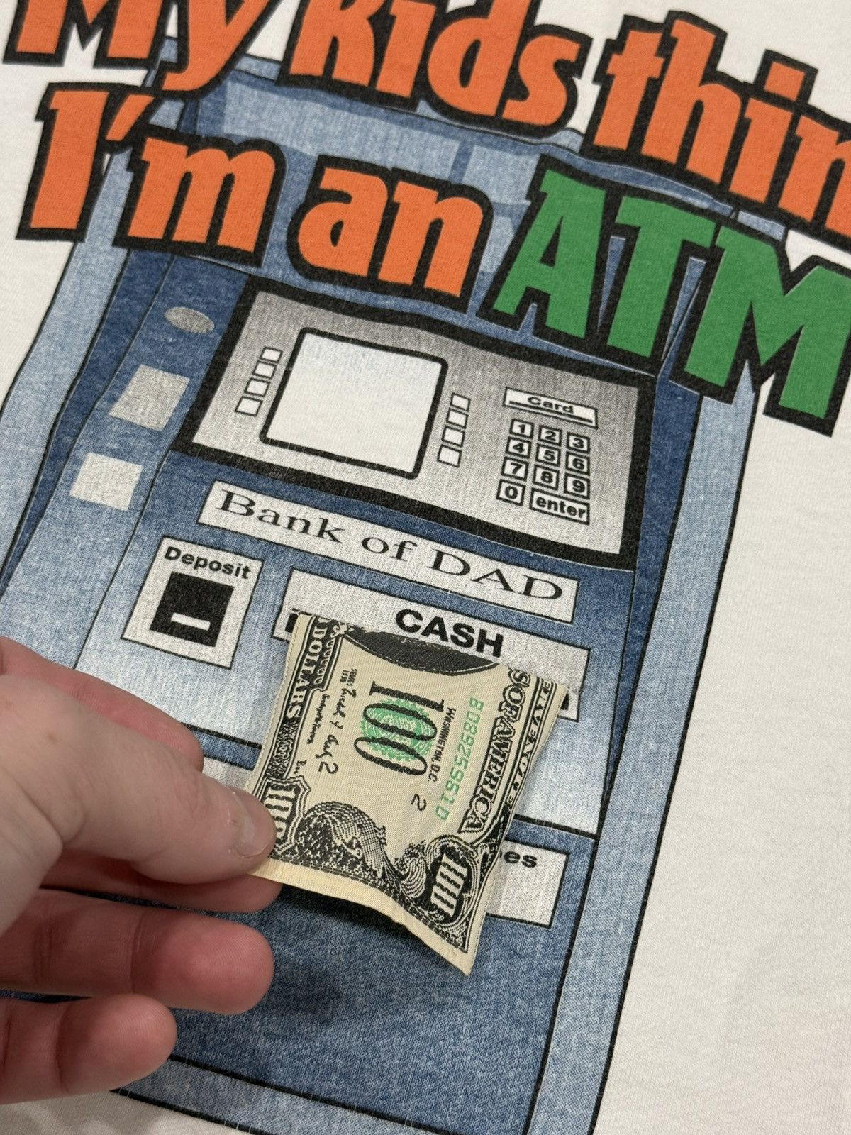 Vintage Vintage Funny ATM Tee Size US XXL / EU 58 / 5 - 3 Thumbnail