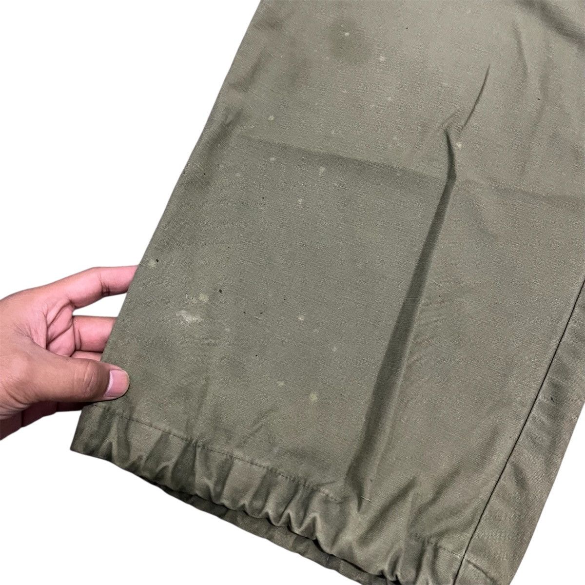 Vintage 70s M65 True Vintage Military War Cargo Pant Amikaji Style Size US 31 - 13 Thumbnail