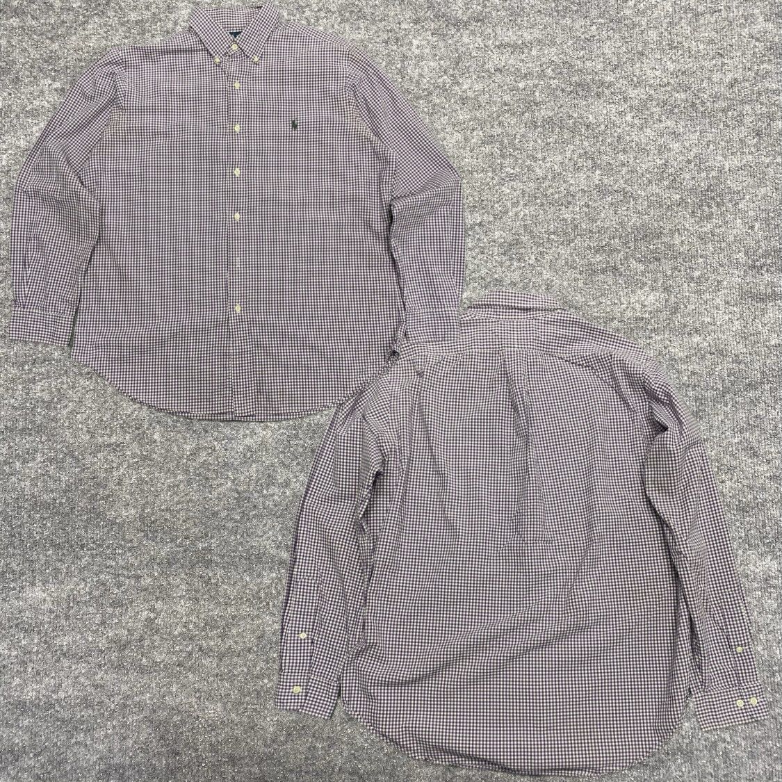 Polo Ralph Lauren Vintage Ralph Lauren Shirt Men's Large Plaid Button Up Size US L / EU 52-54 / 3 - 1 Thumbnail