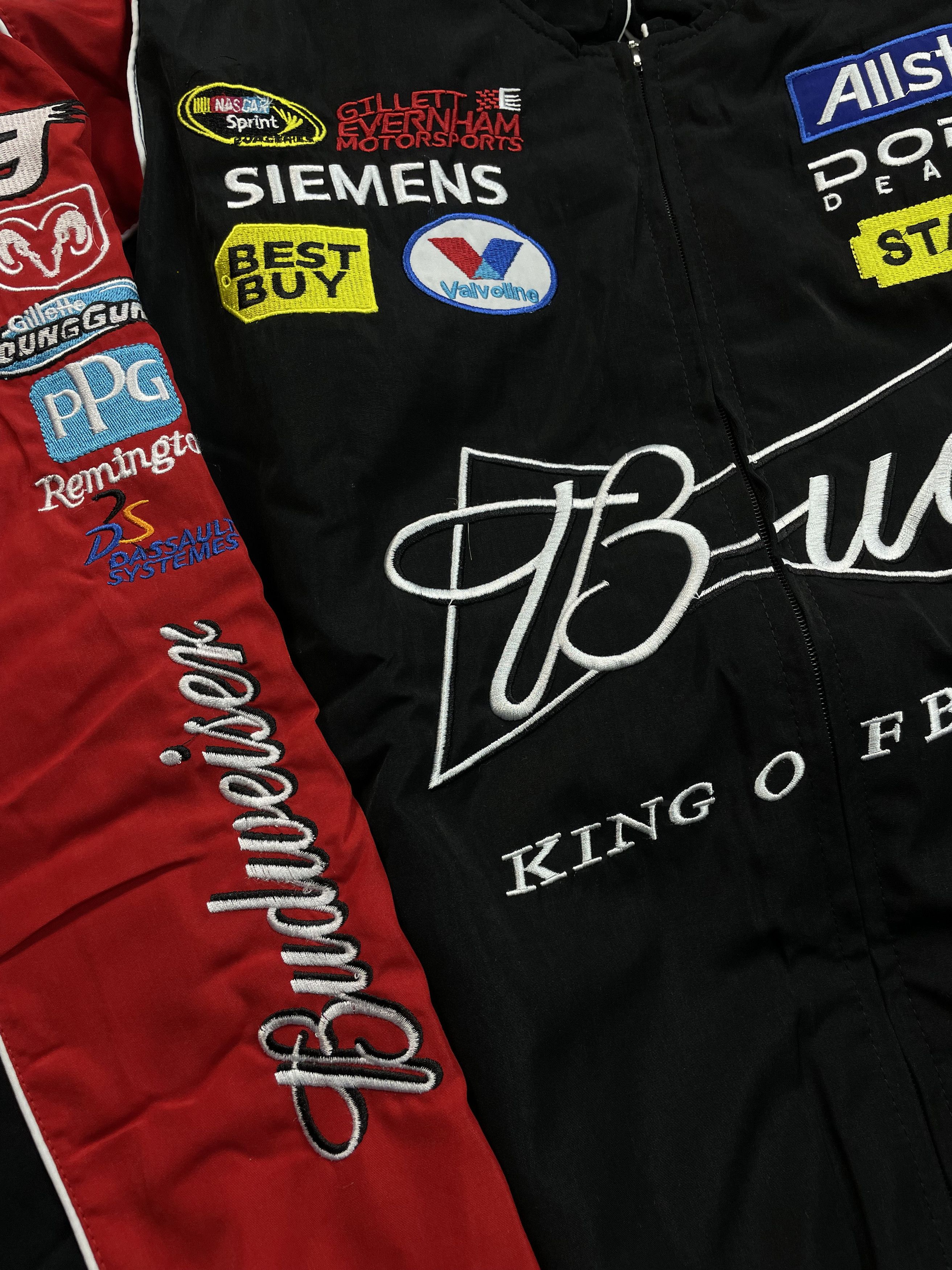 Budweiser × NASCAR Budweiser Bud Vintage Nascar Racing Jacket Y2K Size US XL / EU 56 / 4 - 3 Thumbnail